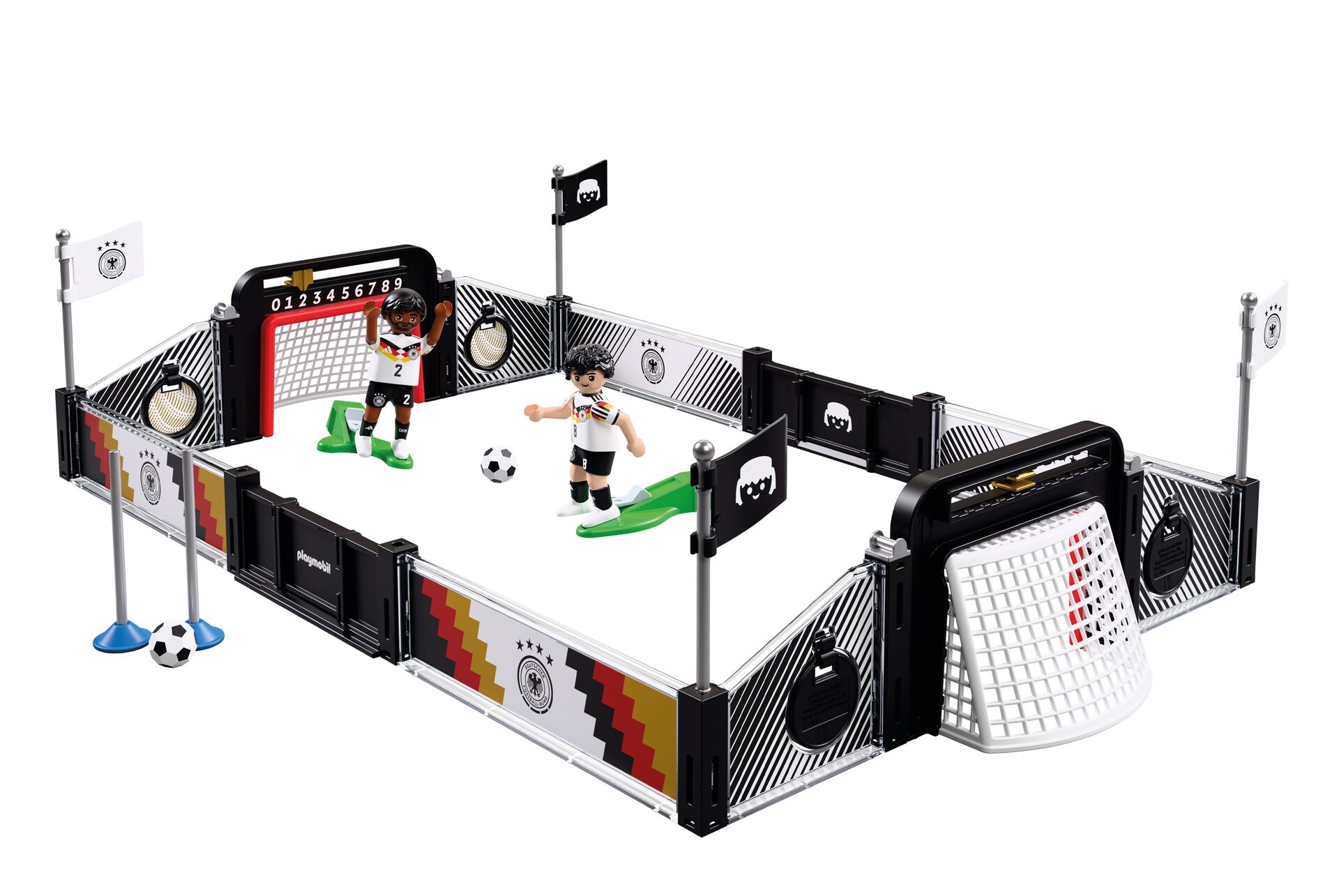 Playmobil® Konstruktions-Spielset »DFB Trainingsset Goretzka vs Rüdiger (72254), DFB« Made in Europe