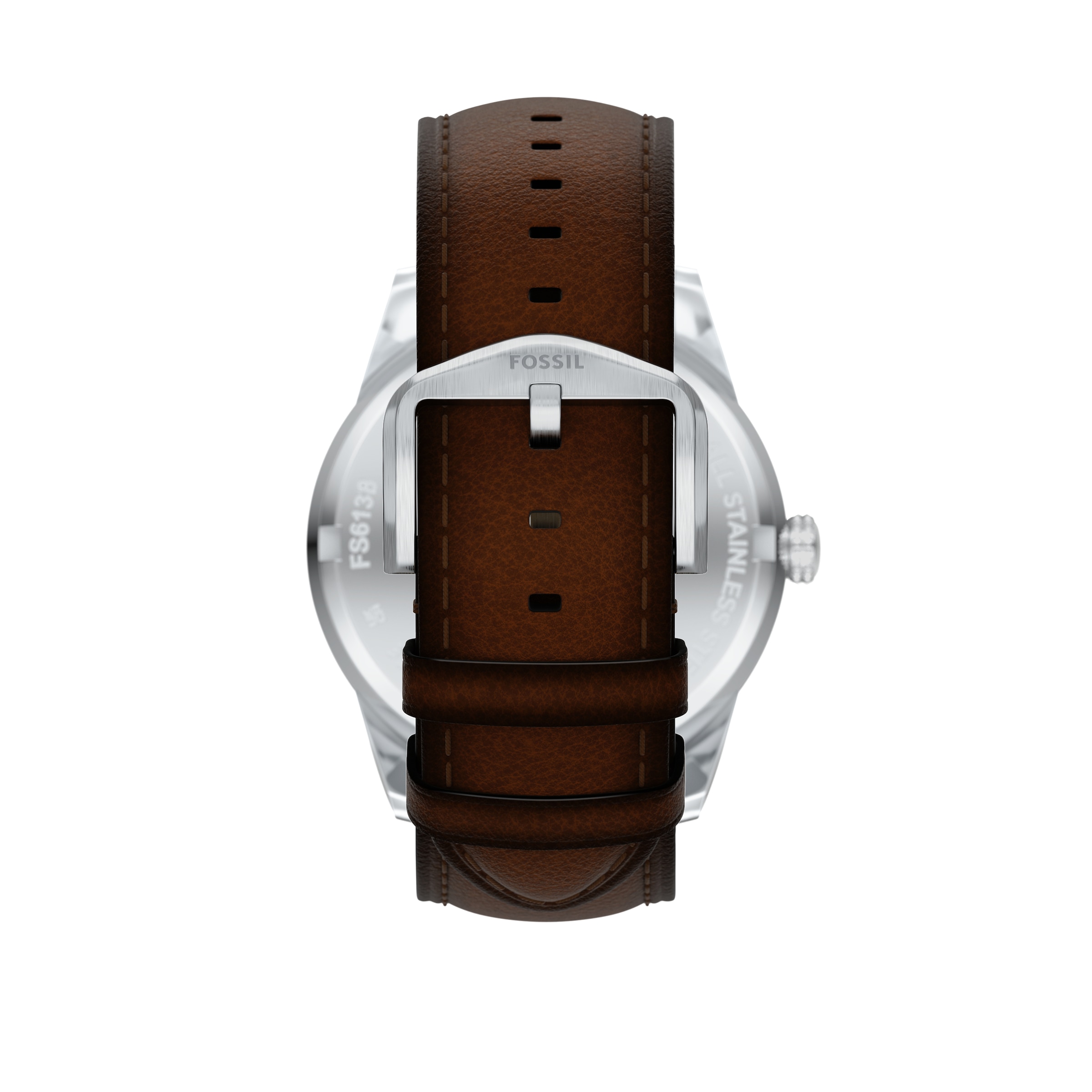 Fossil Quarzuhr »PEARSON«, Armbanduhr, Herrenuhr, Lederarmband, analog, Tag, Wochentag