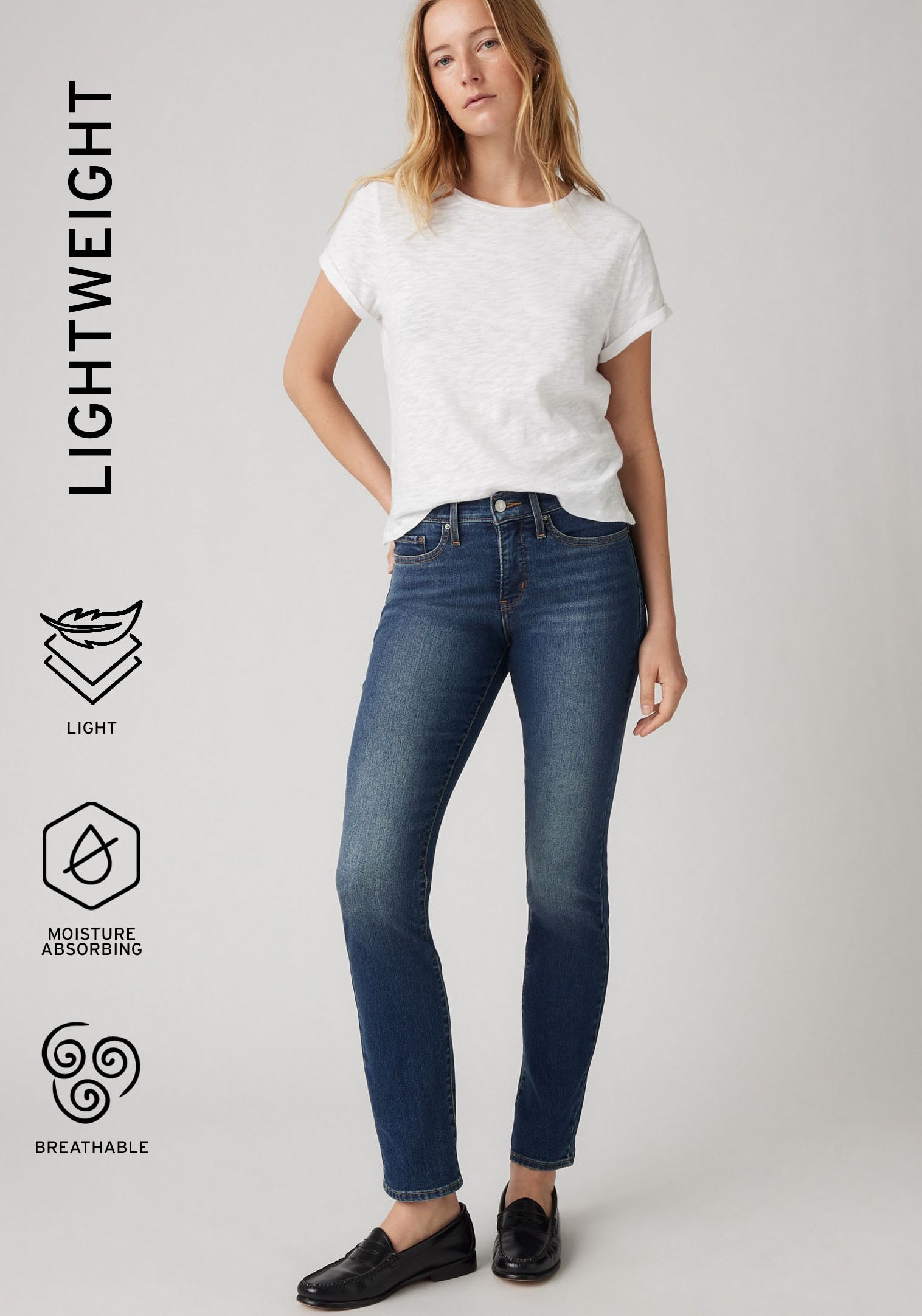 Levi's® Gerade Jeans »314 Shaping Straight«, mit Stretch