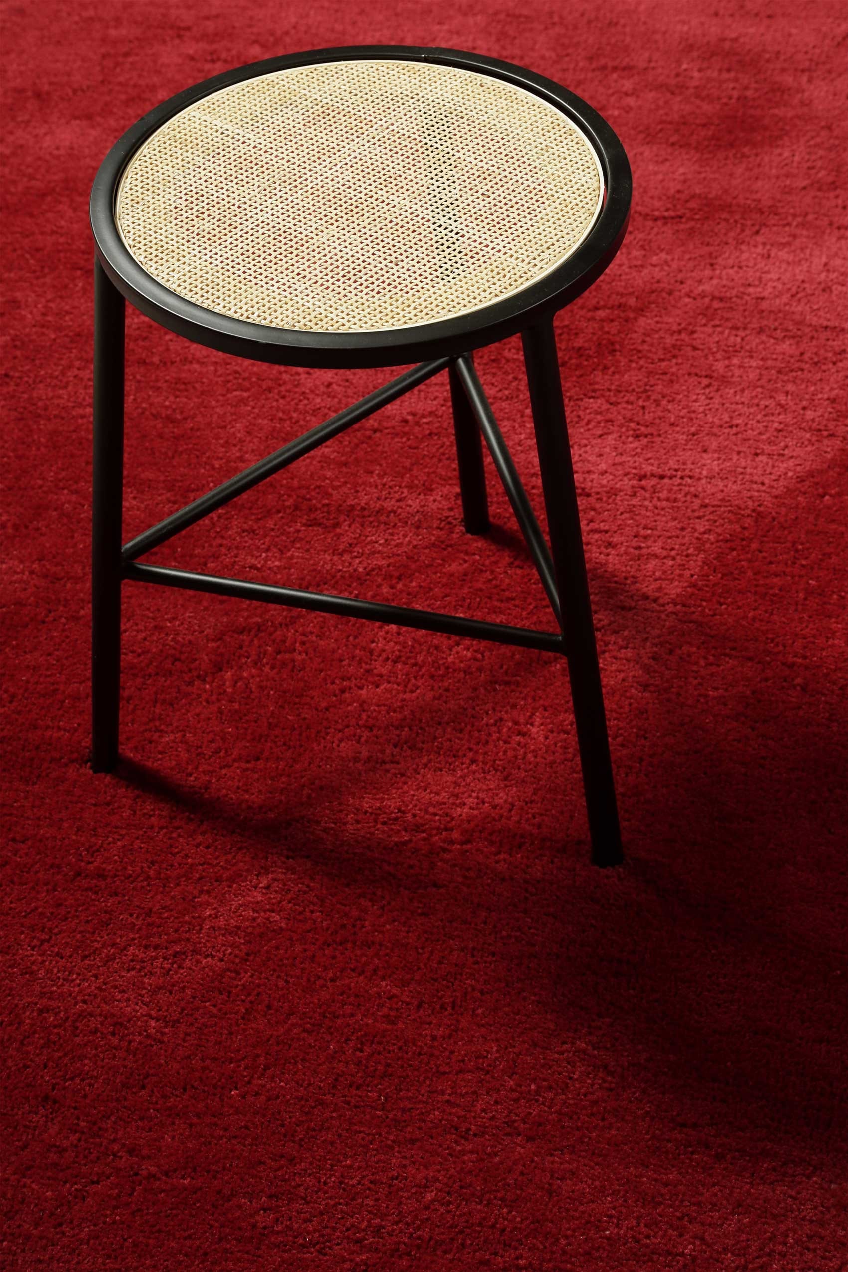 Homie Living Teppich »Pisa« rund 25 mm Höhe Hochflor, Microfaser, uni, weich, Shaggy, Wohnzimmer, Schlafzimmer