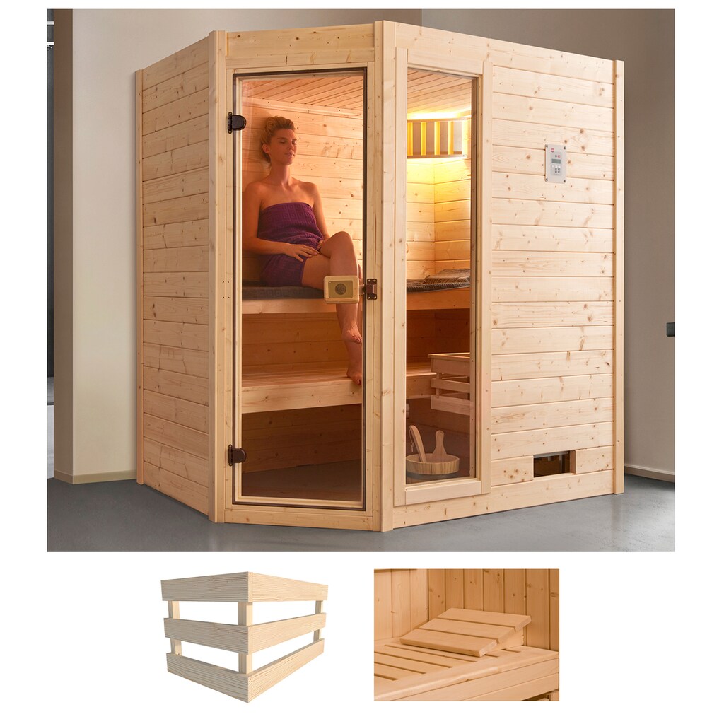 weka Sauna »Valida Eck 1«