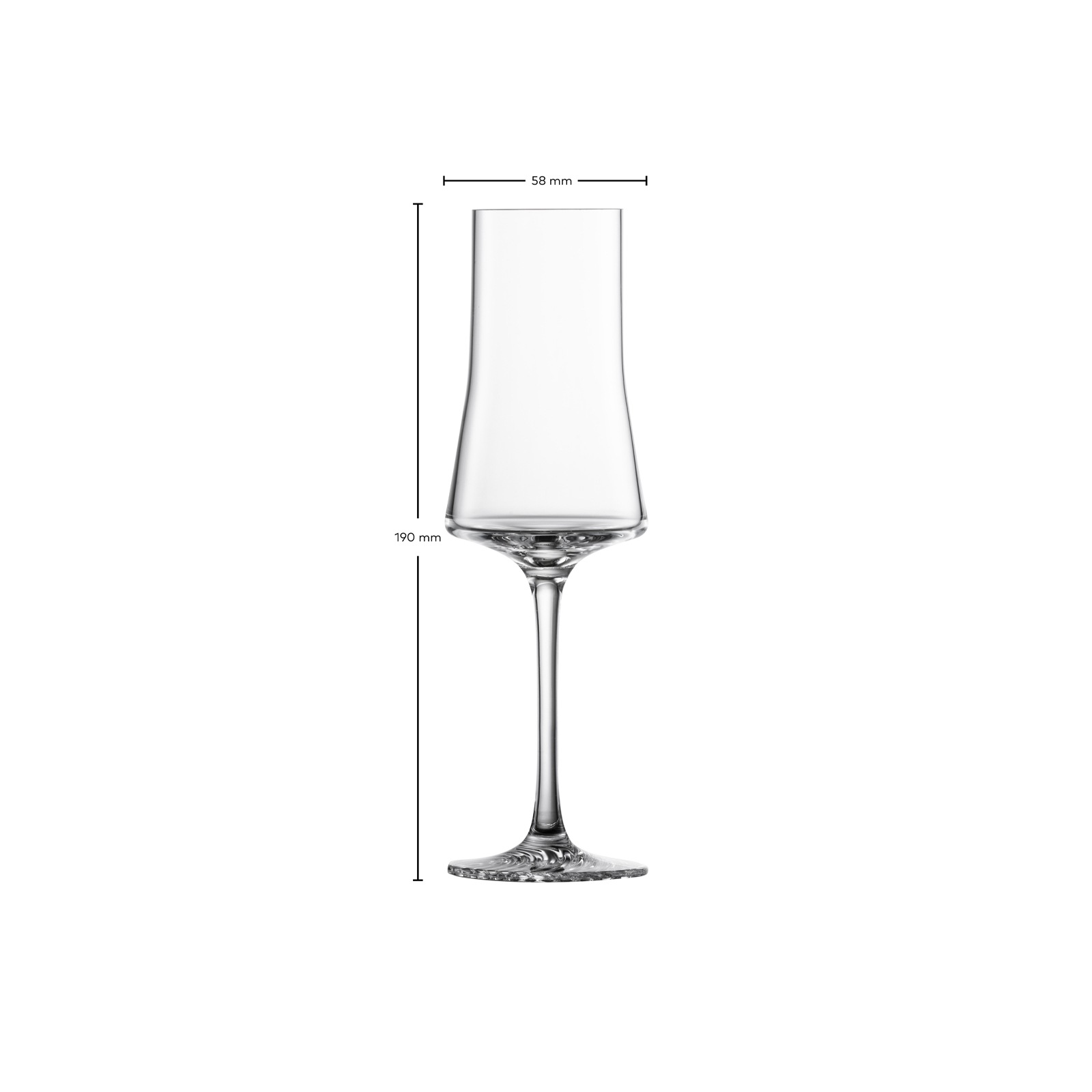Zwiesel Glas Schnapsglas »Grappagläser ECHO 147 ml 4er Set transparent«