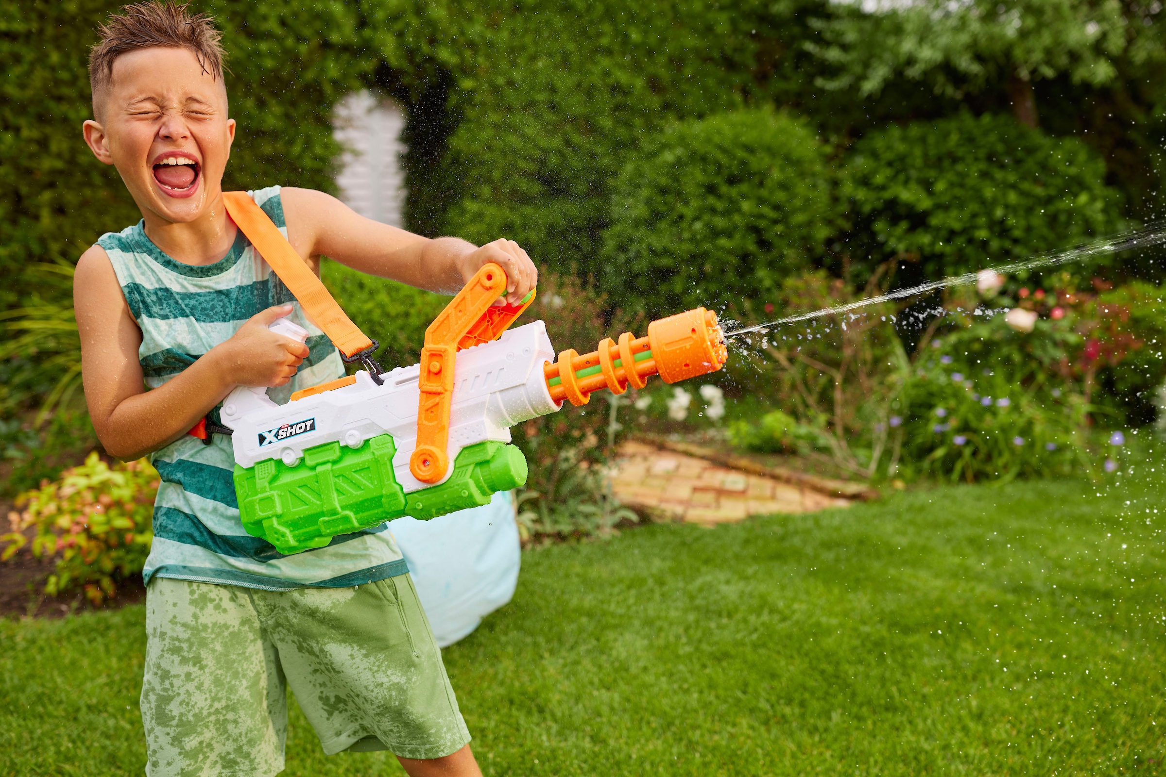 XSHOT Wasserpistole »XSHOT Water, Fast-Fill Hydro Cannon Wasserblaster«