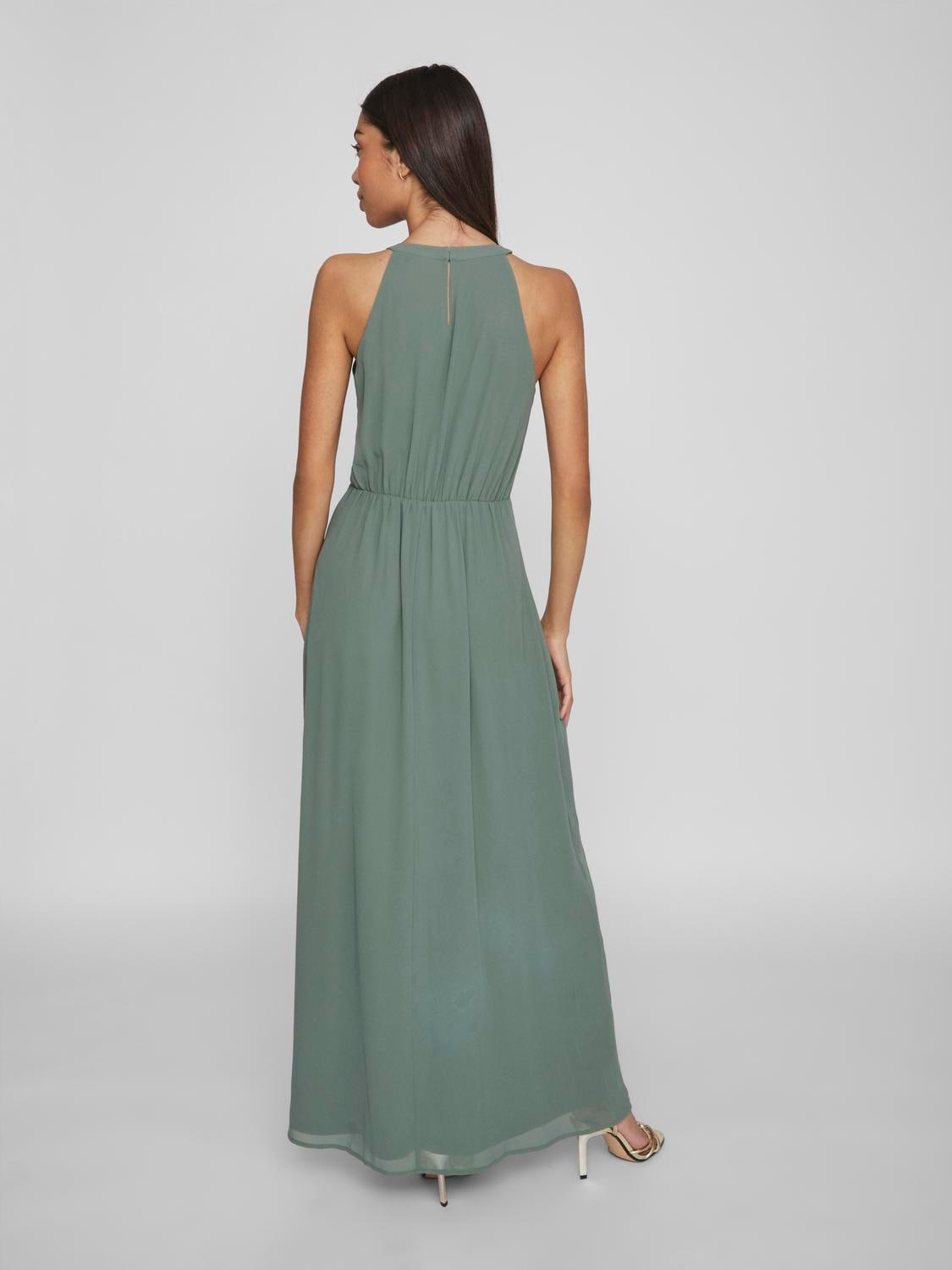 Vila Maxikleid »VIMILINA HALTERNECK MAXI DRESS - NOOS«, Sommerkleid