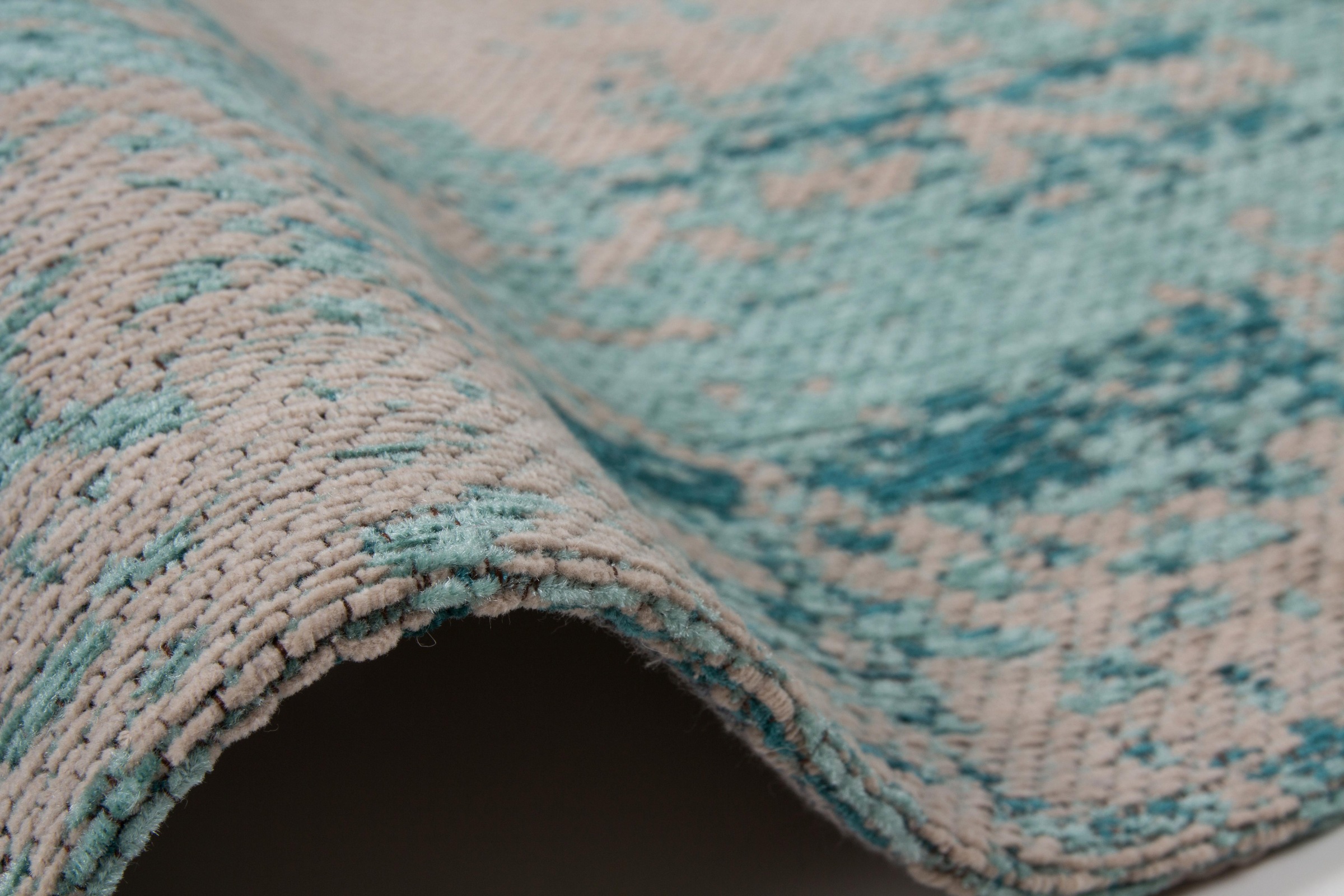 Kayoom Teppich »Nostalgia 285«, rechteckig, 10 mm Höhe, Flachgewebe, Vintage Design, Wohnzimmer