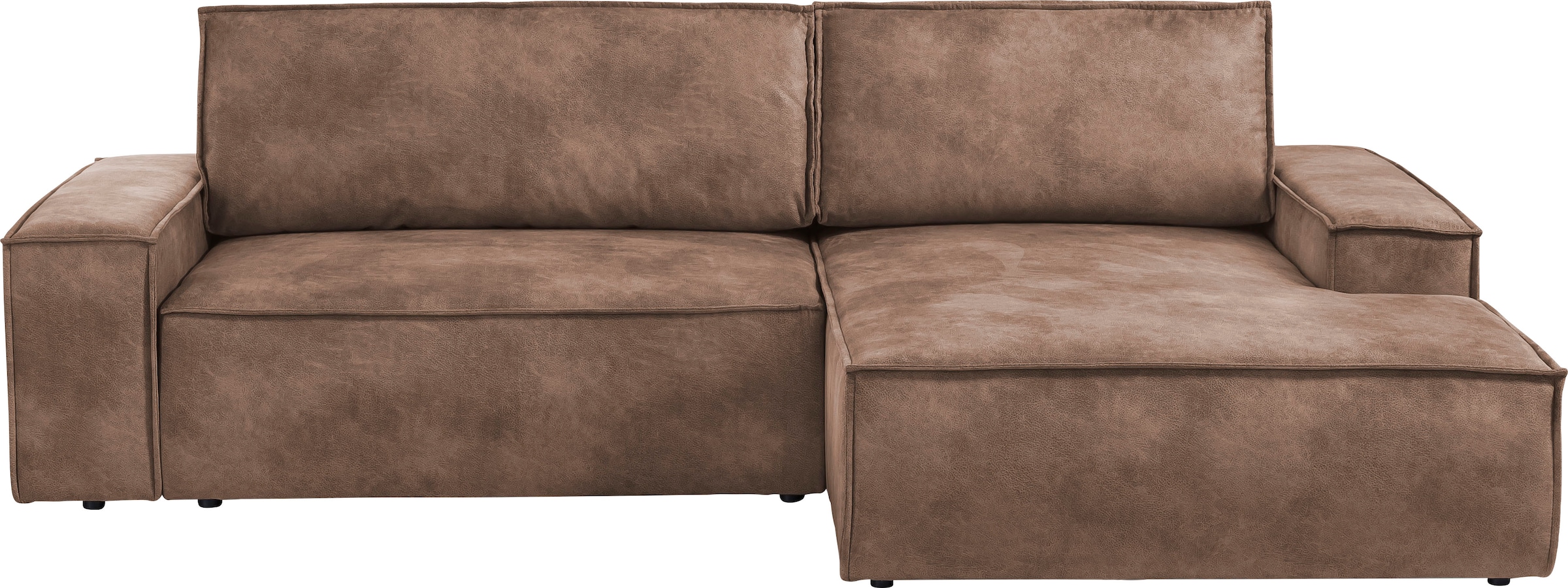 Ecksofa SHERWOOD Schlafsofa, mit Bettkasten, Cord-Bezug