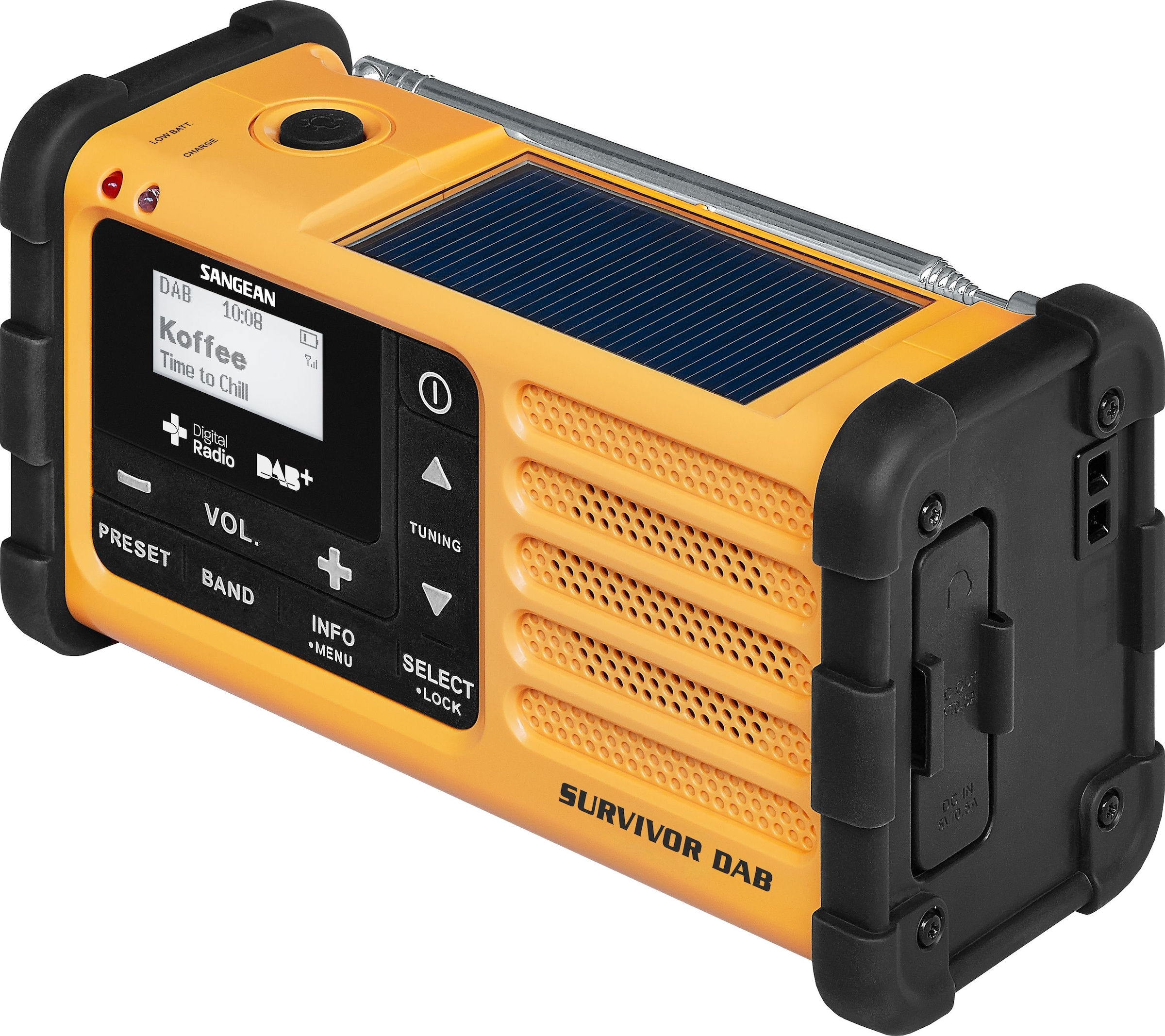 Sangean Notfallradio »MMR-88DAB«, (FM-Tuner mit RDS-Digitalradio (DAB+)