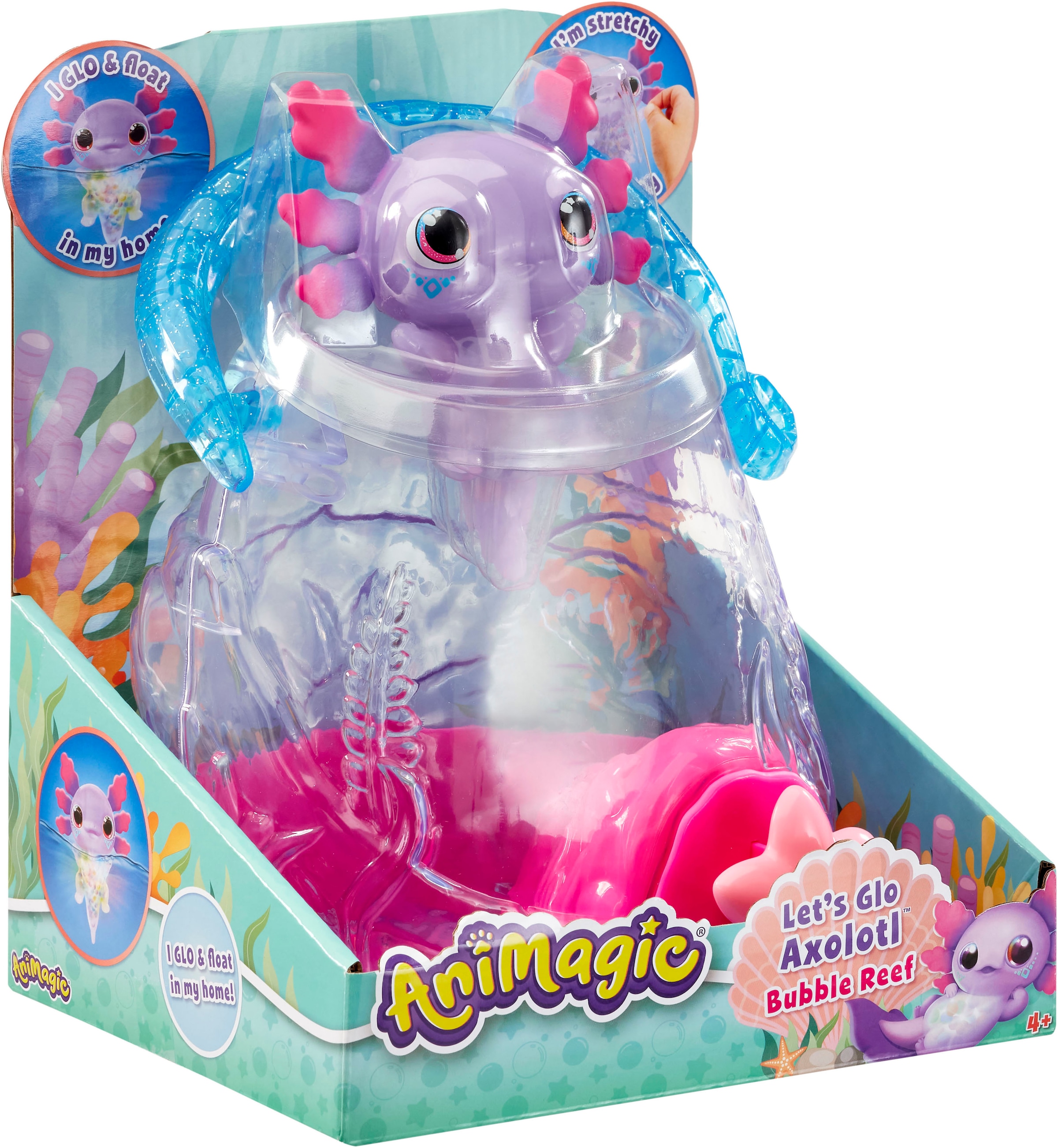 Goliath® Spielwelt »Animagic, Let's glo Axolotl, Axolotl Aquarium«