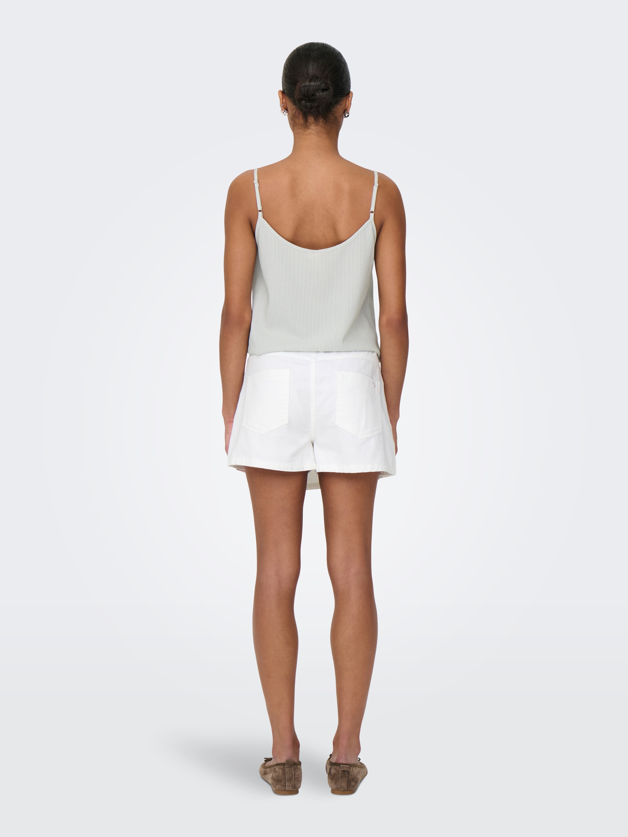 ONLY Jeansshorts »ONLLESLY REG LB DNM SKORT BJ NOOS« Baumwolle, Regular Waist, Hosenrock