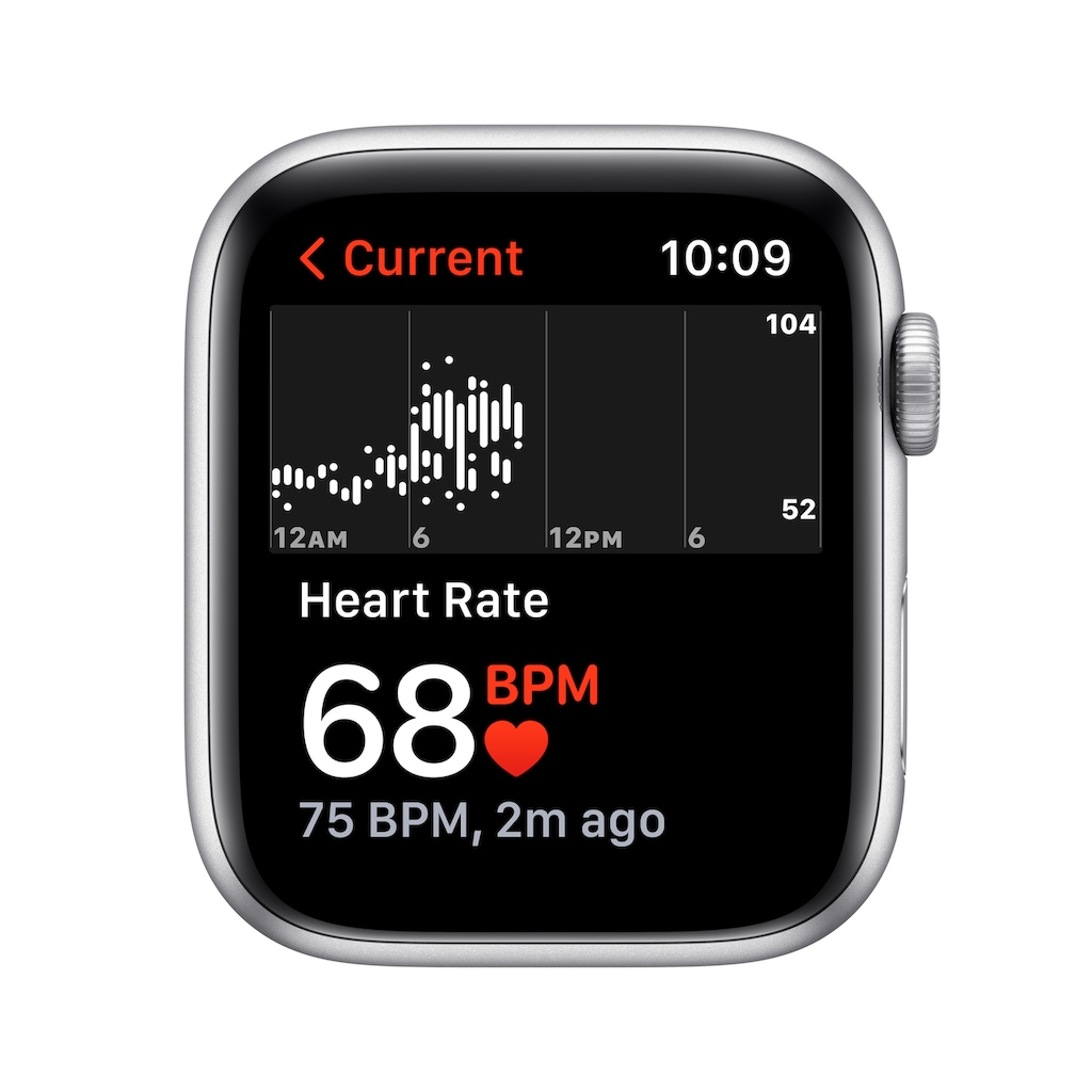 Apple Smartwatch »Watch Nike SE, GPS, Aluminium Gehäuse, 44mm mit Sportarmband«, (Watch OS 7)