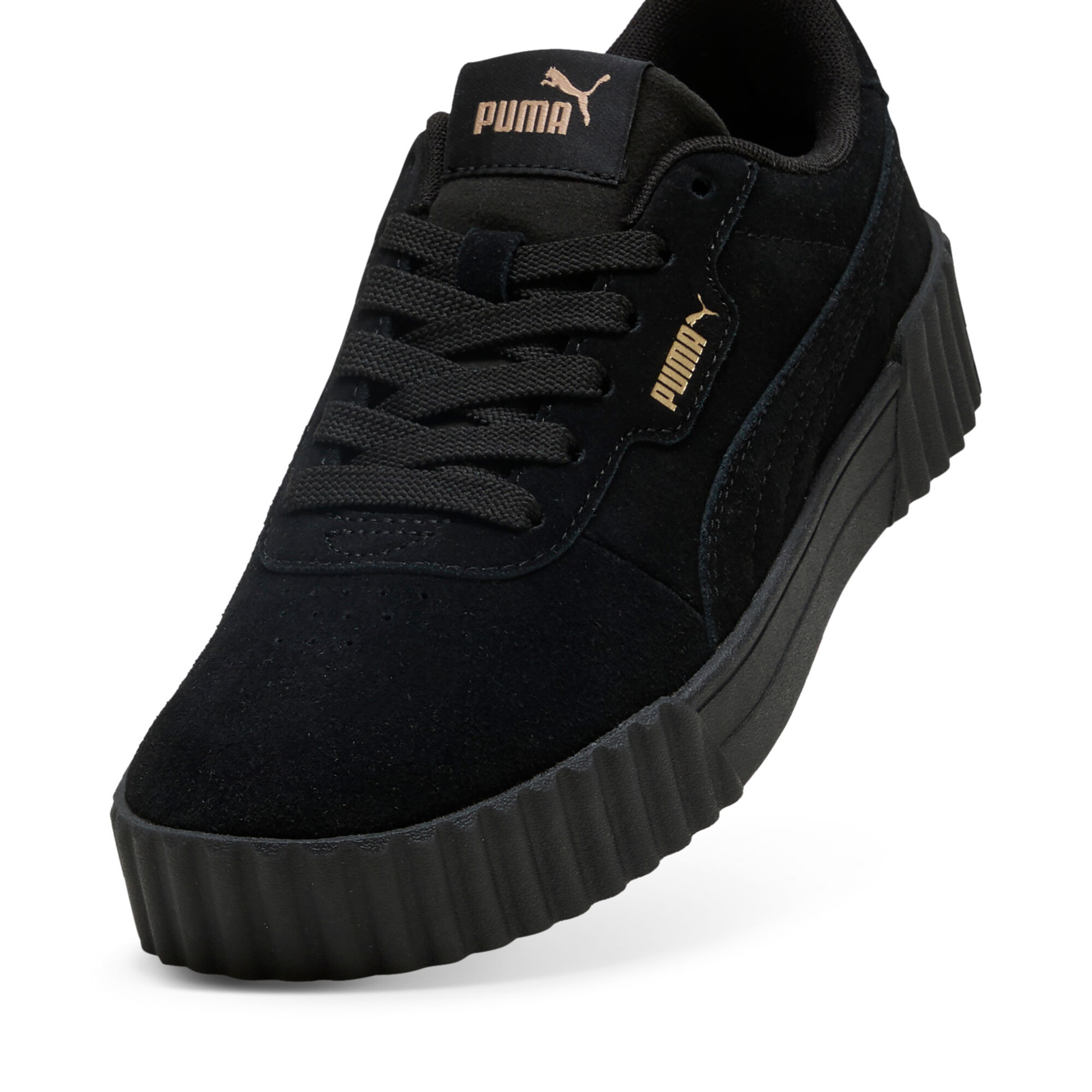 PUMA Sneaker »CARINA 30 SD«  aus Wildleder, mit SOFTFOAM+ Einlegesohle, mit Schnürung