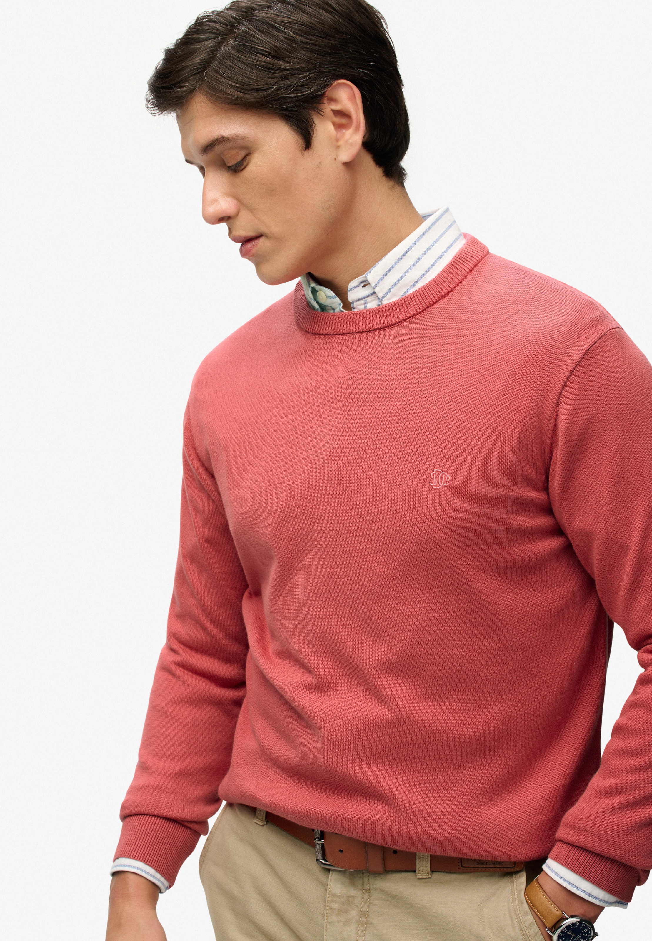 Superdry Strickpullover »ESSENTIALS COTTON JUMPER«