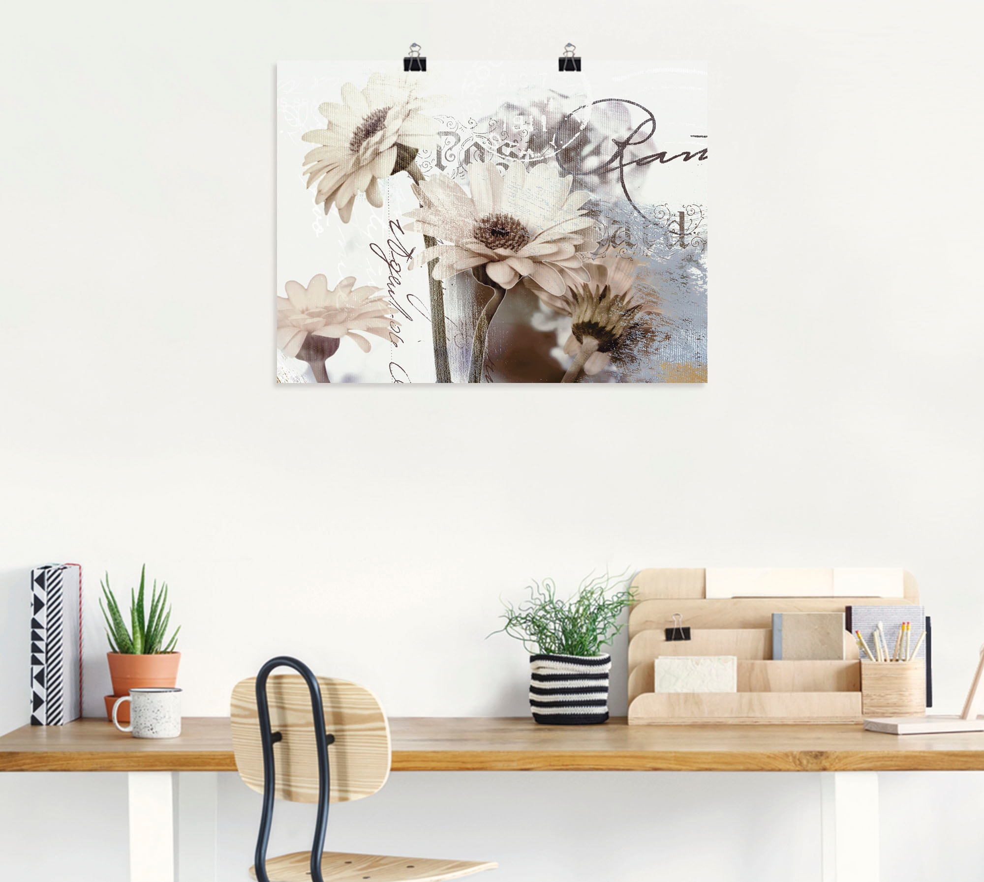 Artland Wandbild »Gerberas_Detail« Blumenbilder 1 Stk. tlg. als Leinwandbild, Poster, Wandaufkleber in verschied. Größen
