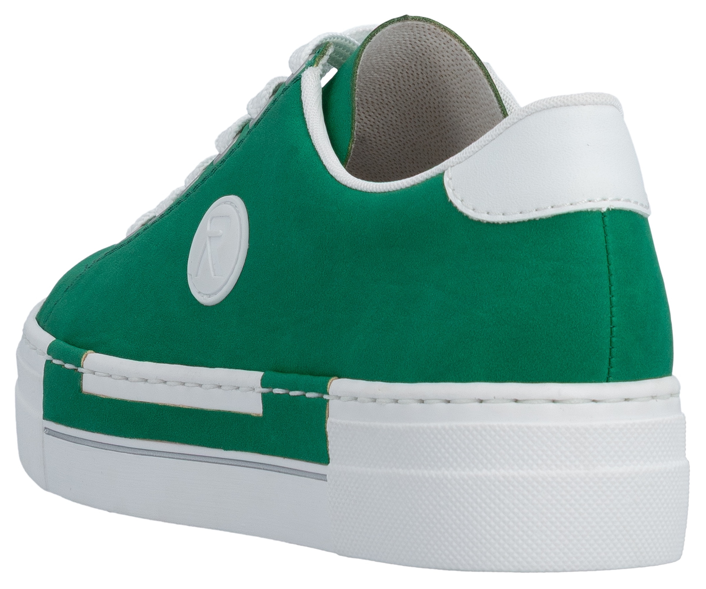 Rieker Sneaker  , Freizeitschuh, Halbschuh, Schnürschuh mit Plateausohle