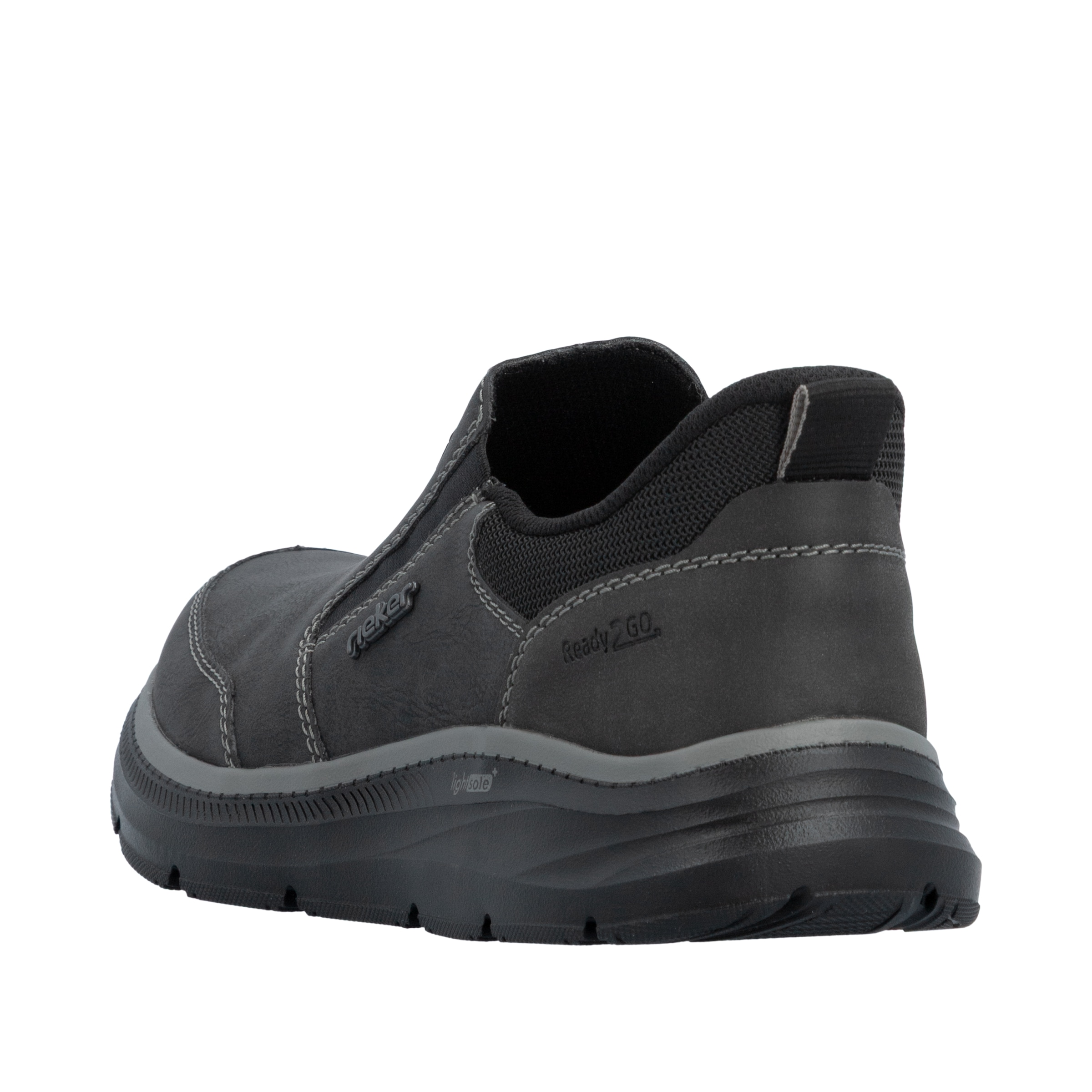 Rieker Slipper »Ready2GO«  Schlupfschuh, Halbschuh, Freizeitschuh mit Stretcheinsätze