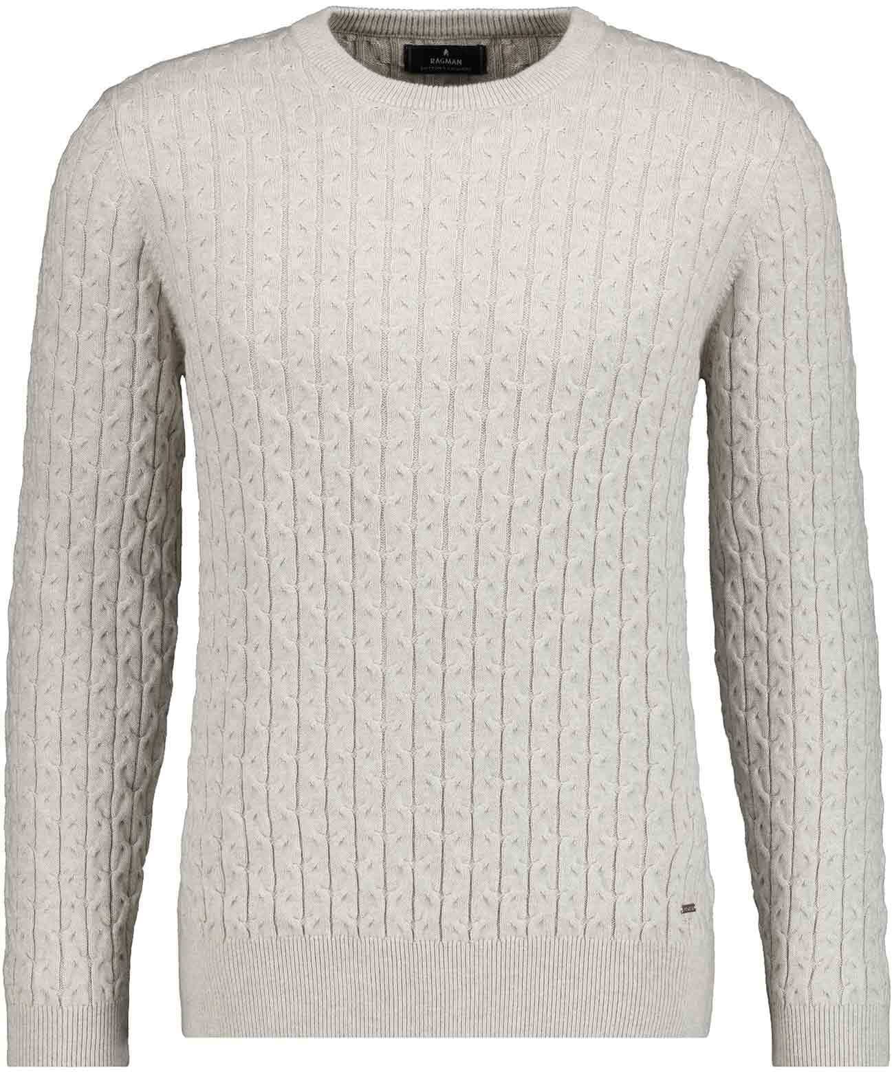 RAGMAN Rundhalspullover