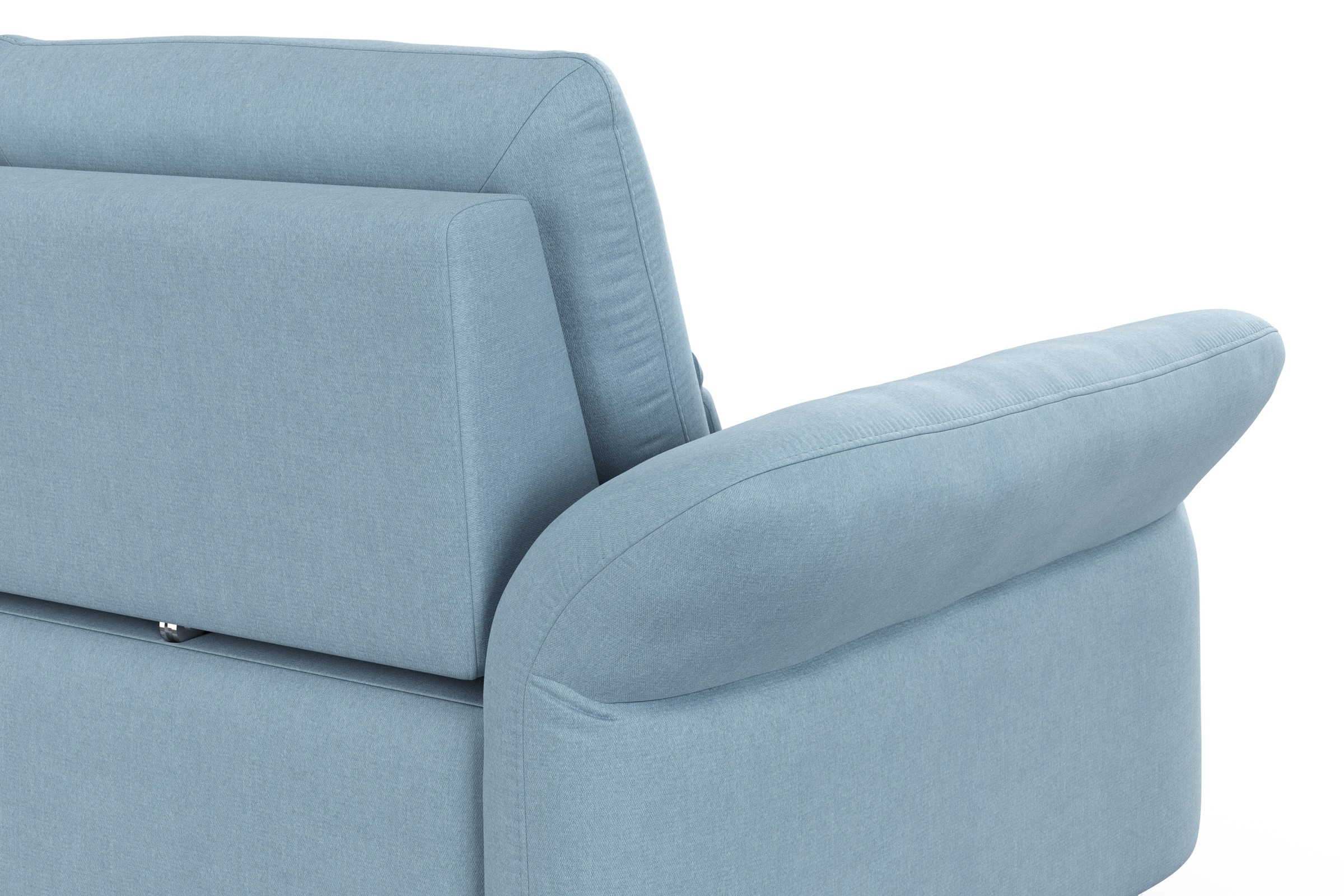 INOSIGN Ecksofa »Palm Beach L-Form«, Federkern, mit Sitztiefenverstellung, wahlweise mit Bettfunktion