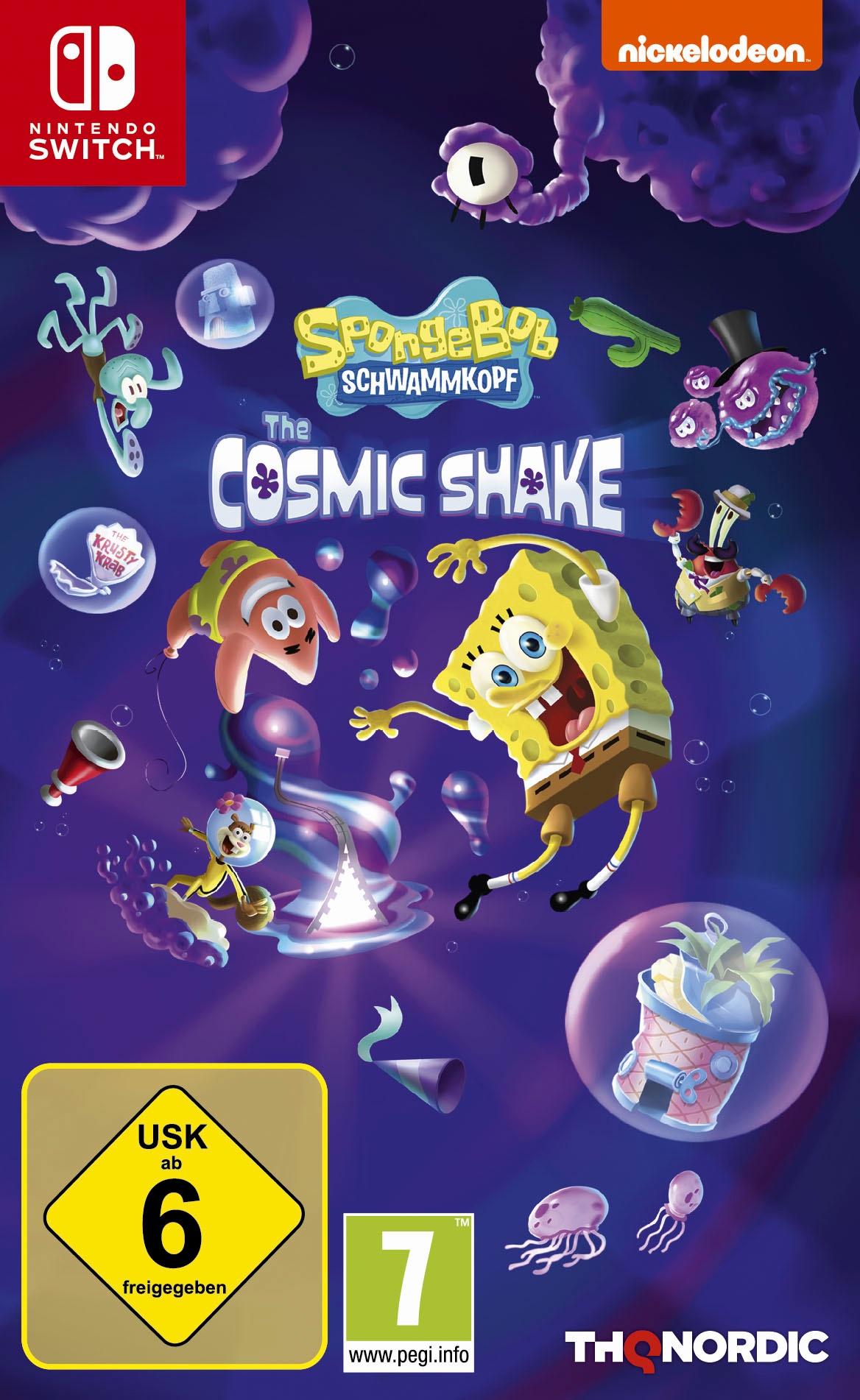 Spongebob Cosmic Shake - Nintendo Switch [Game card]