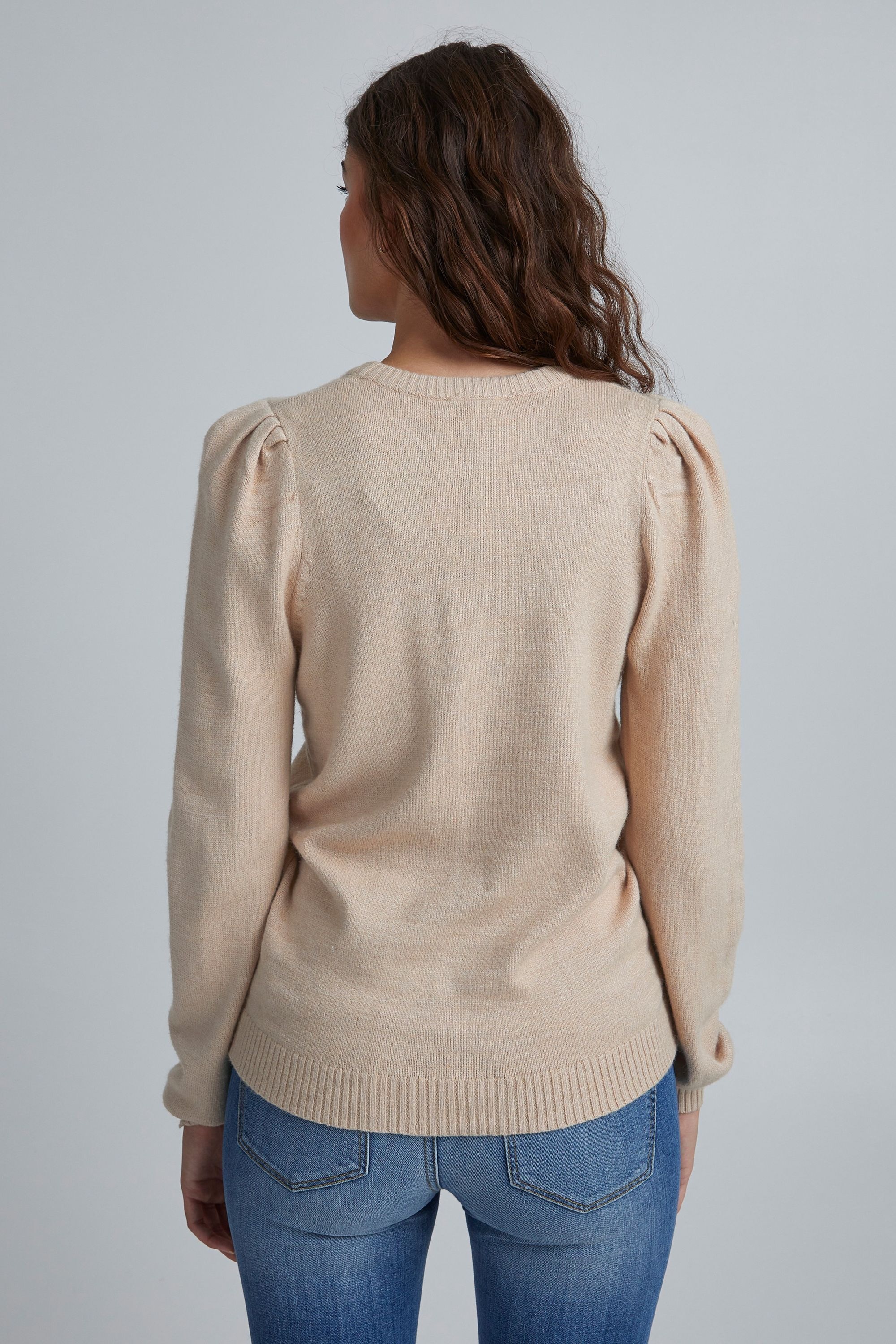 b.young Rundhalspullover »Strickrundhalspullov BYMilo«