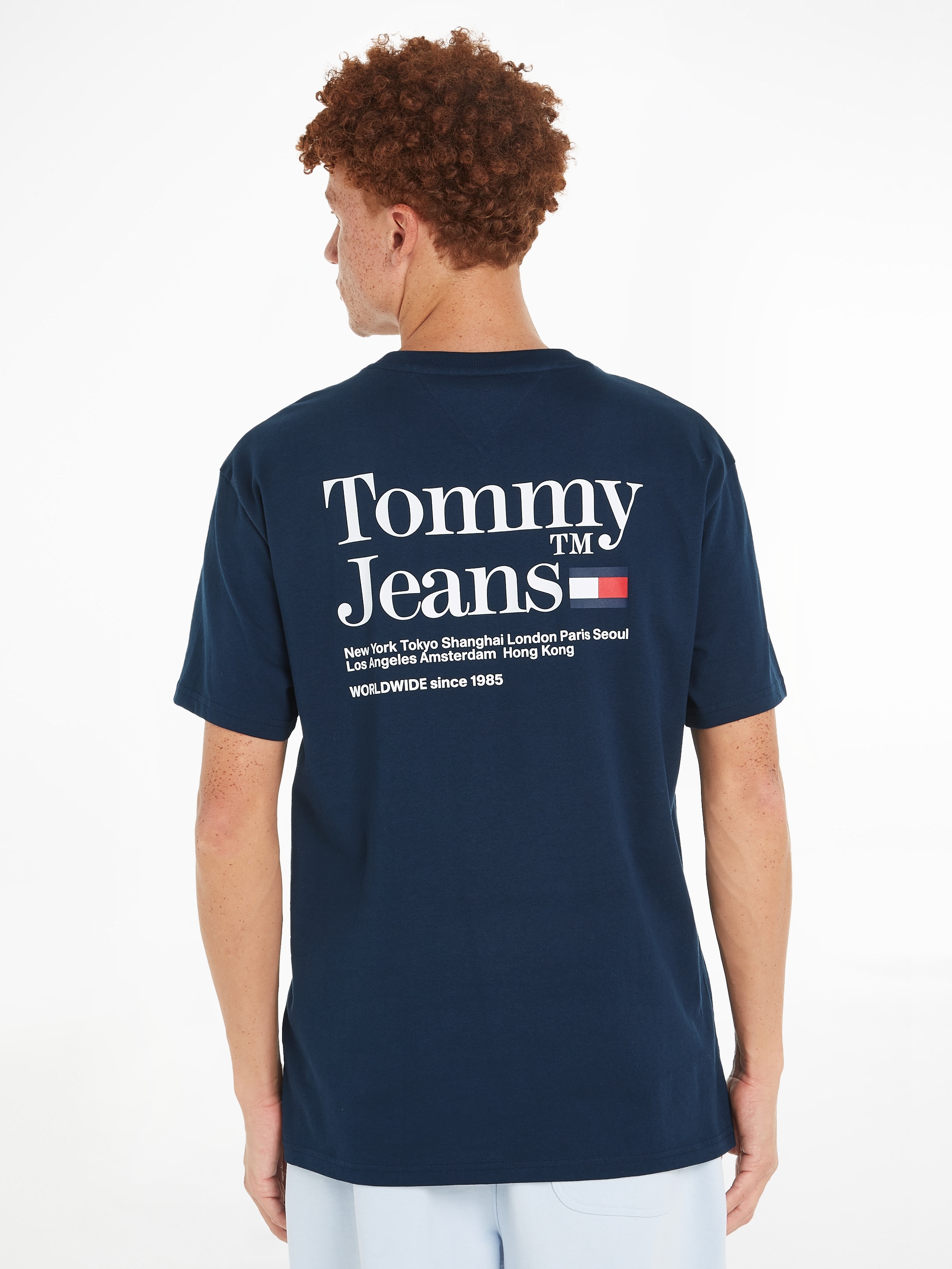 Tommy Jeans T-Shirt »TJM REG MODERN TOMMY TM TEE«, mit großem Aufdruck auf dem Rücken
