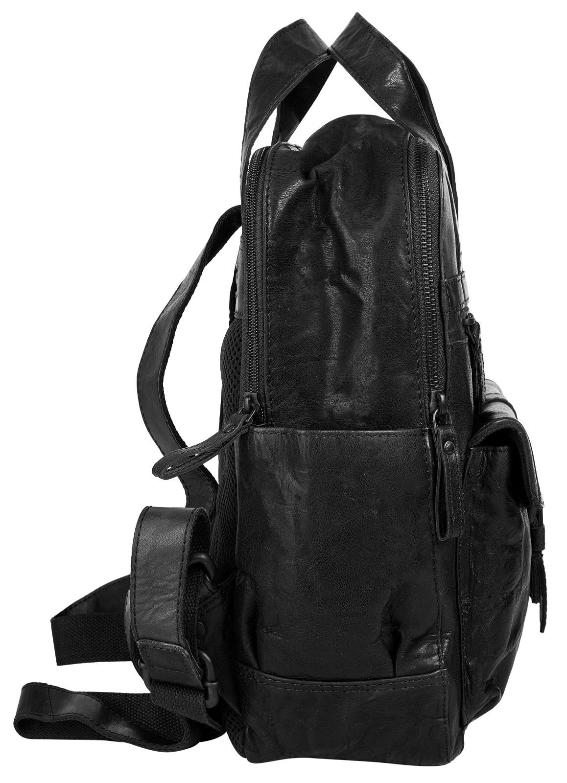 Spikes & Sparrow Cityrucksack, echt Leder