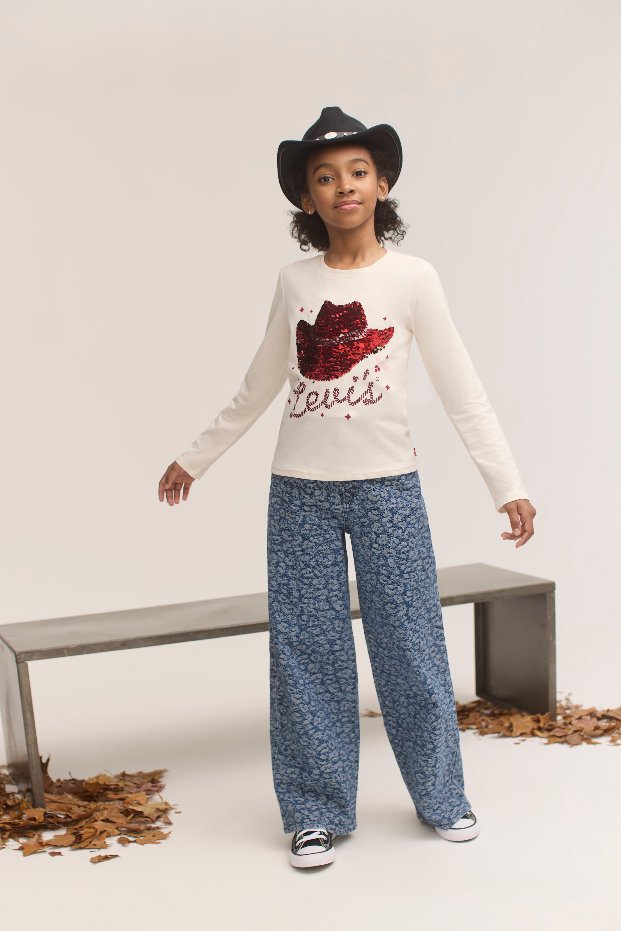 Levi's® Kids High-waist-Jeans »LVG HIGH RISE BAGGY« mit softem Griff