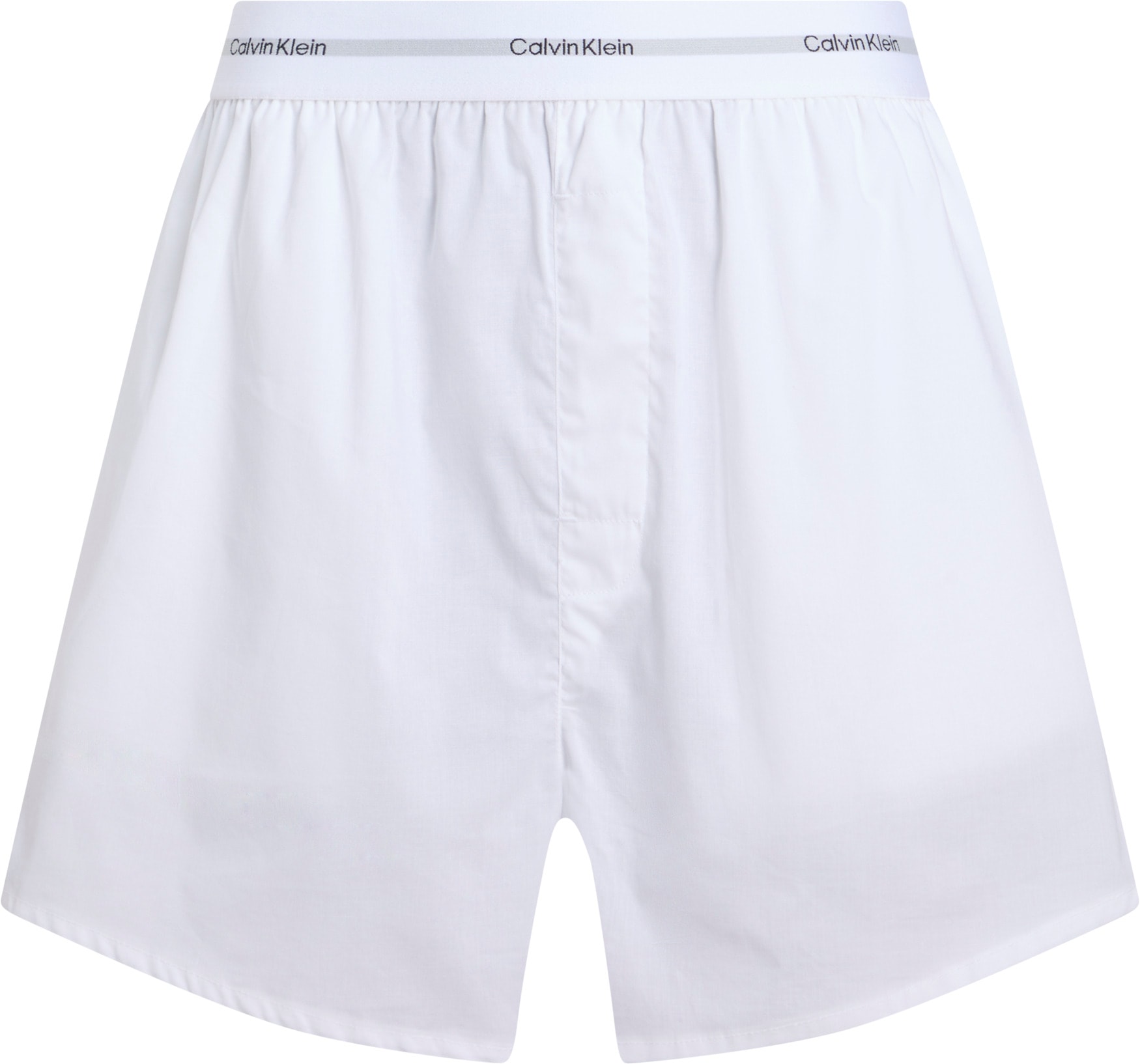 Calvin Klein Underwear Schlafshorts »LOGO WB POPLIN SHORT«, mit Logo
