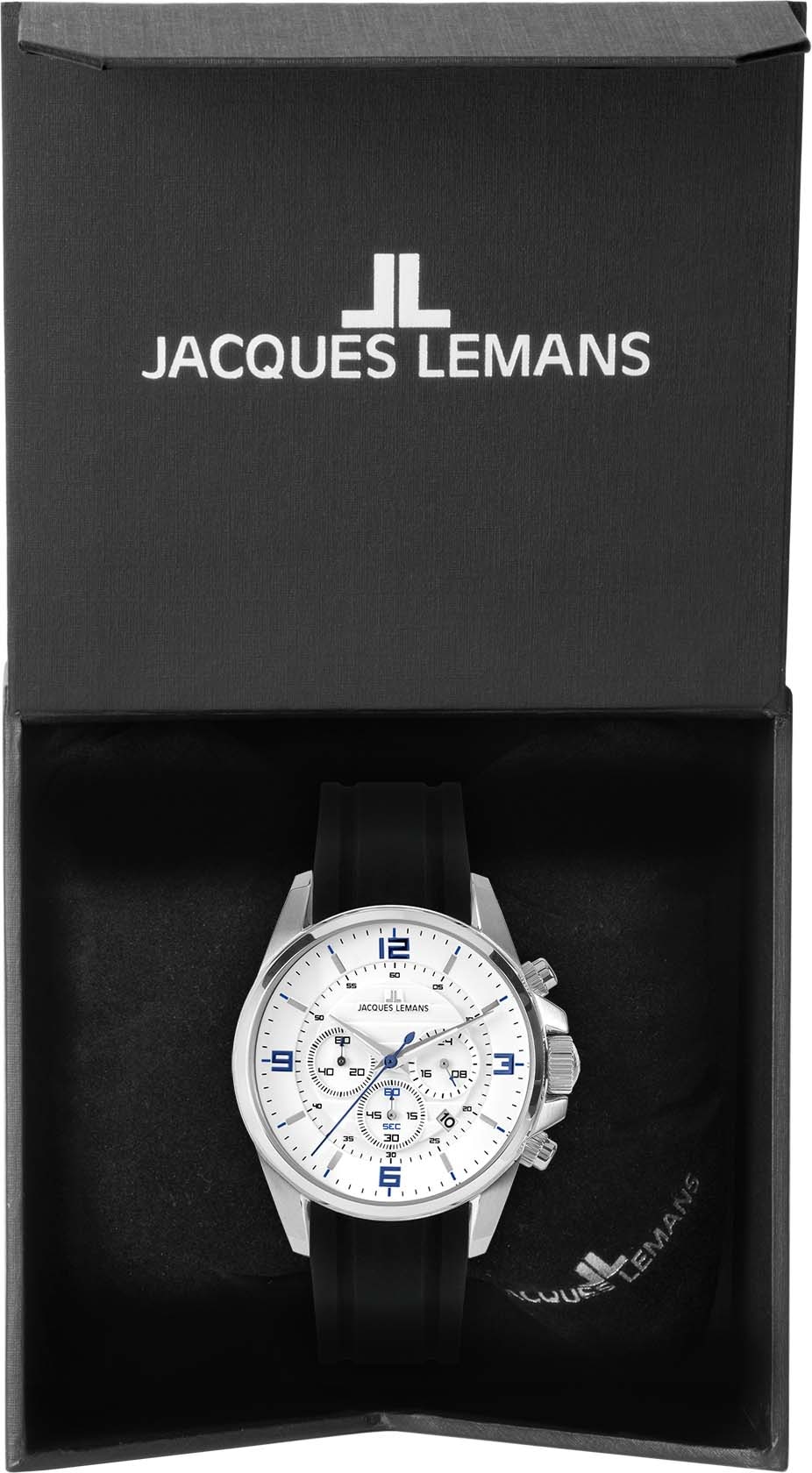 Jacques Lemans Chronograph »Liverpool, 1-2118B« auf Rechnung kaufen