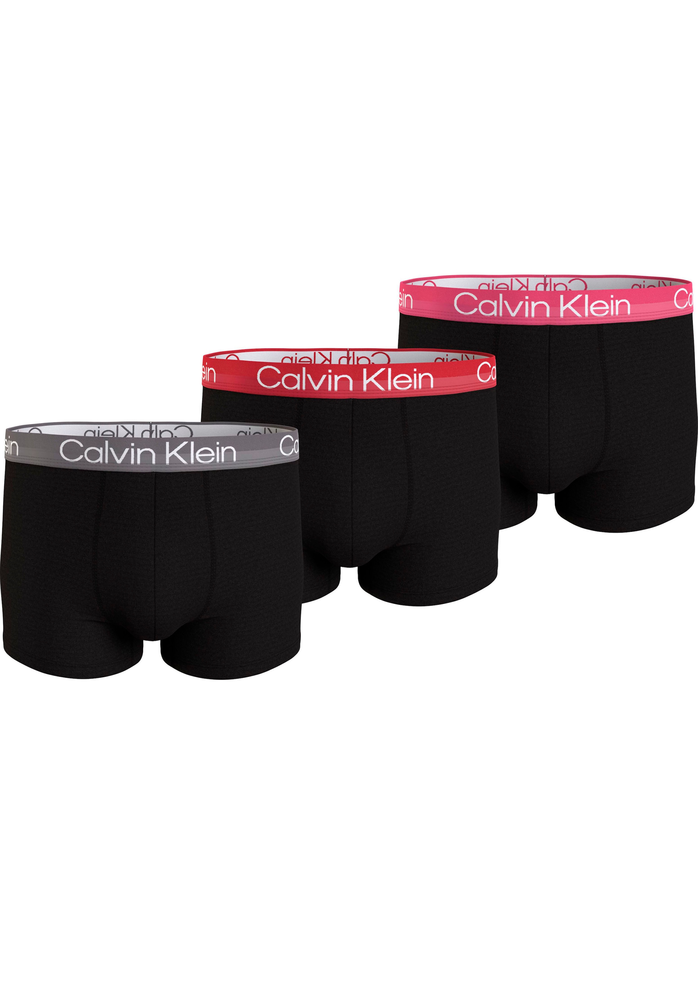 Calvin Klein Trunk (Packung, 3PK«, bei »TRUNK ♕ Logo-Elastikbund mit 3er-Pack)