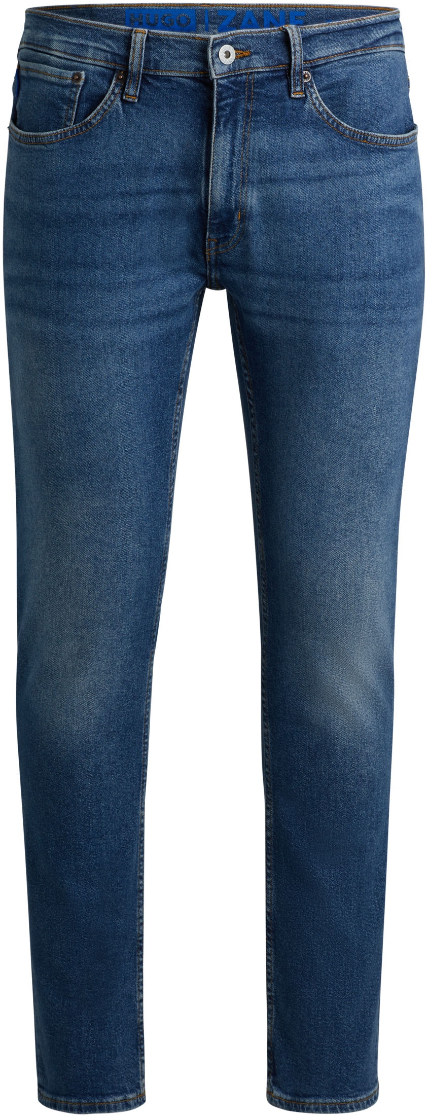 HUGO Blue Slim-fit-Jeans »Zane«, mit angesetztem Bund