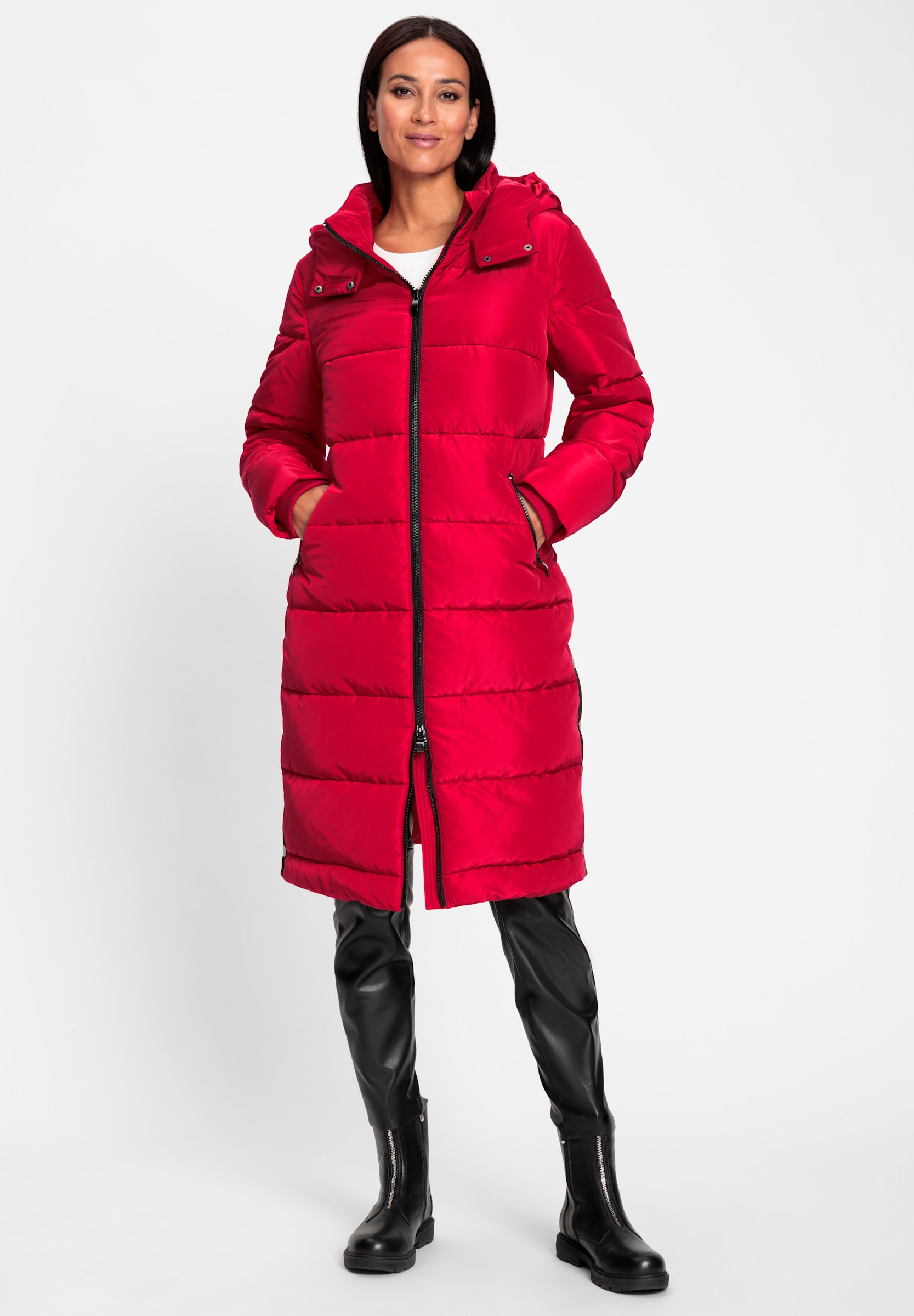 heine Steppjacke »Steppmantel Wintermantel mit Kapuze« mit Kapuze