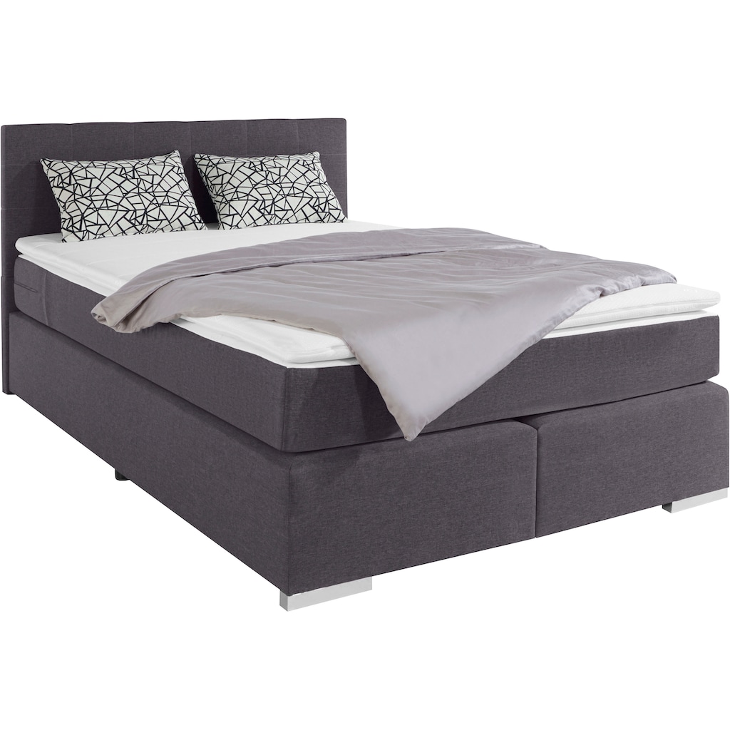 COTTA Boxspringbett »Simba«, inklusive Topper und Zierkissen