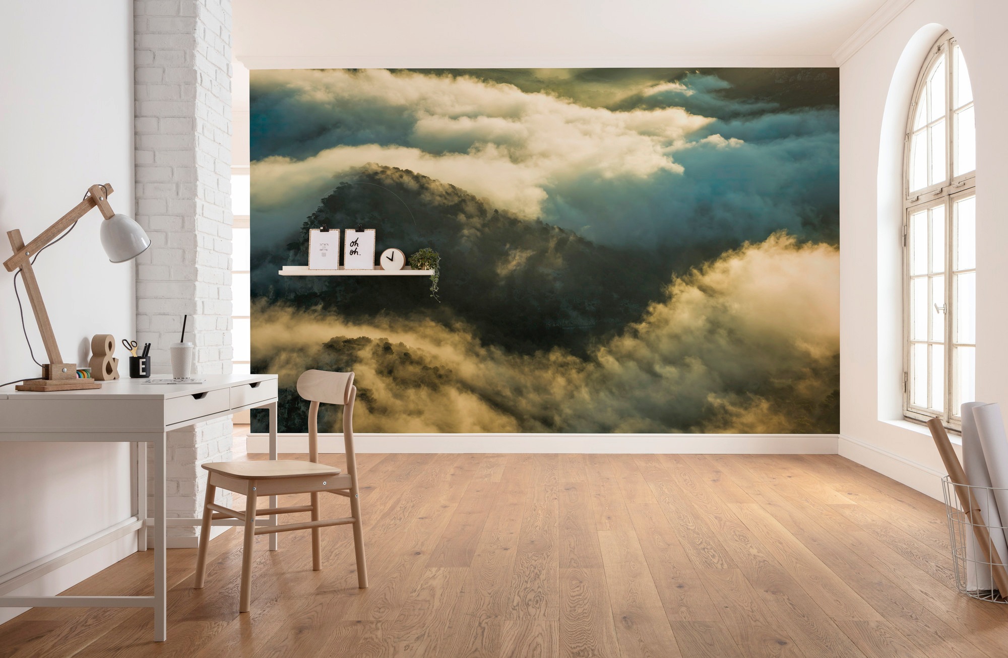Komar Vliestapete »Digitaldruck Vlies - Pangea - Größe 450 x 280 cm«, bedruckt, Wohnzimmer, Schlafzimmer