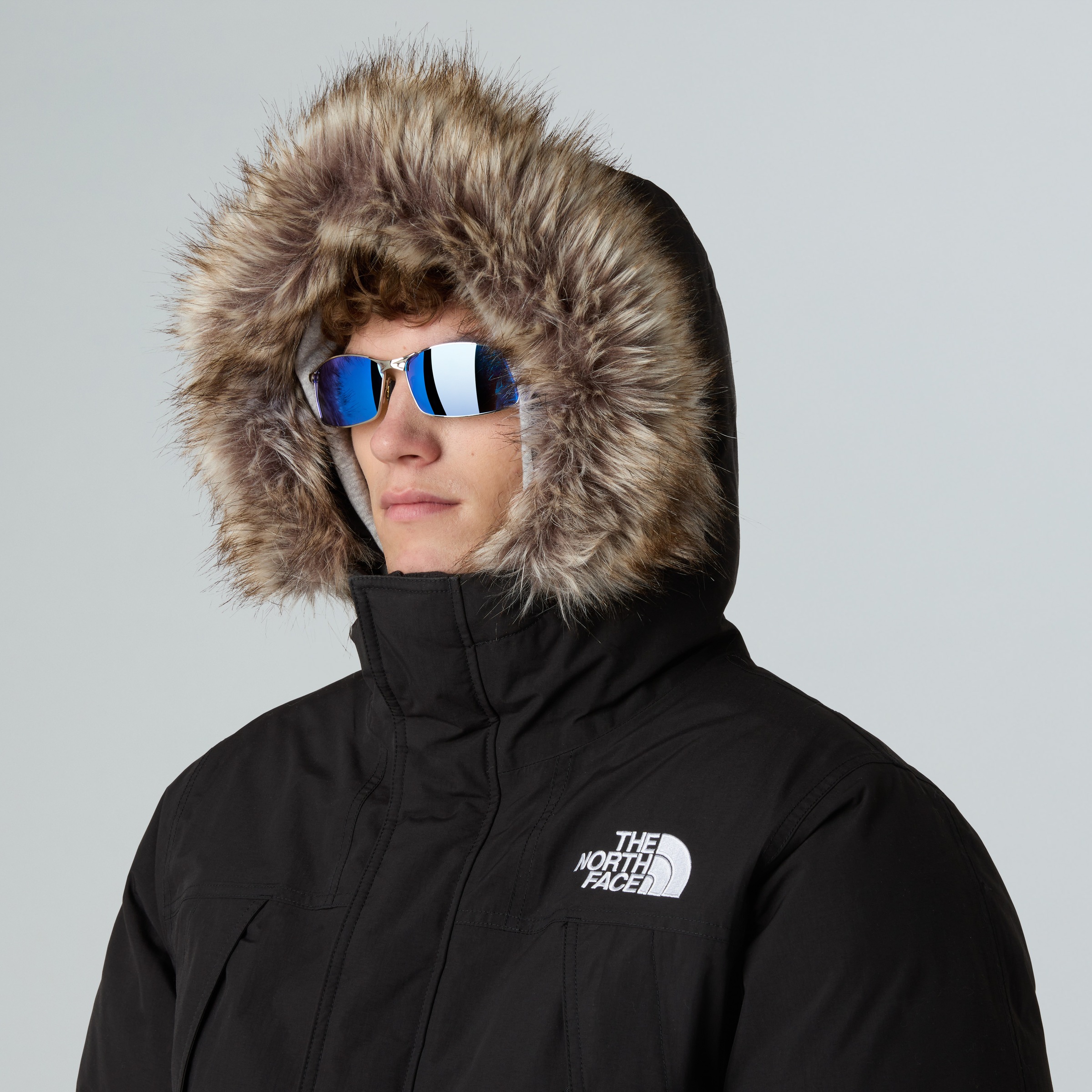 The North Face Funktionsparka »M MCMURDO PARKA« 1 Stk. tlg. mit Kapuze Sehr warm, winddicht, wasserdicht
