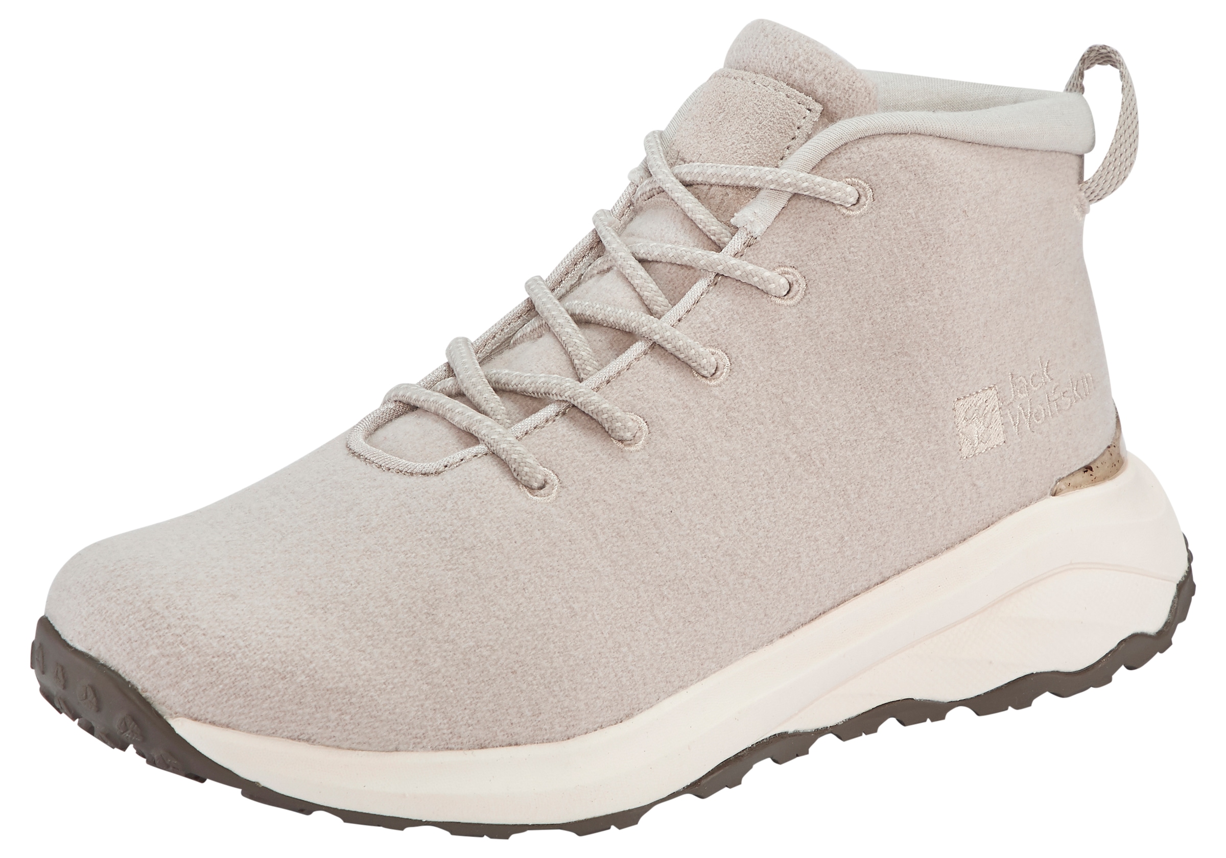 Jack Wolfskin Schnürboots »CAMPFIRE WOOL MID W«, Winterschuhe, Winterboots, Sneakerboots