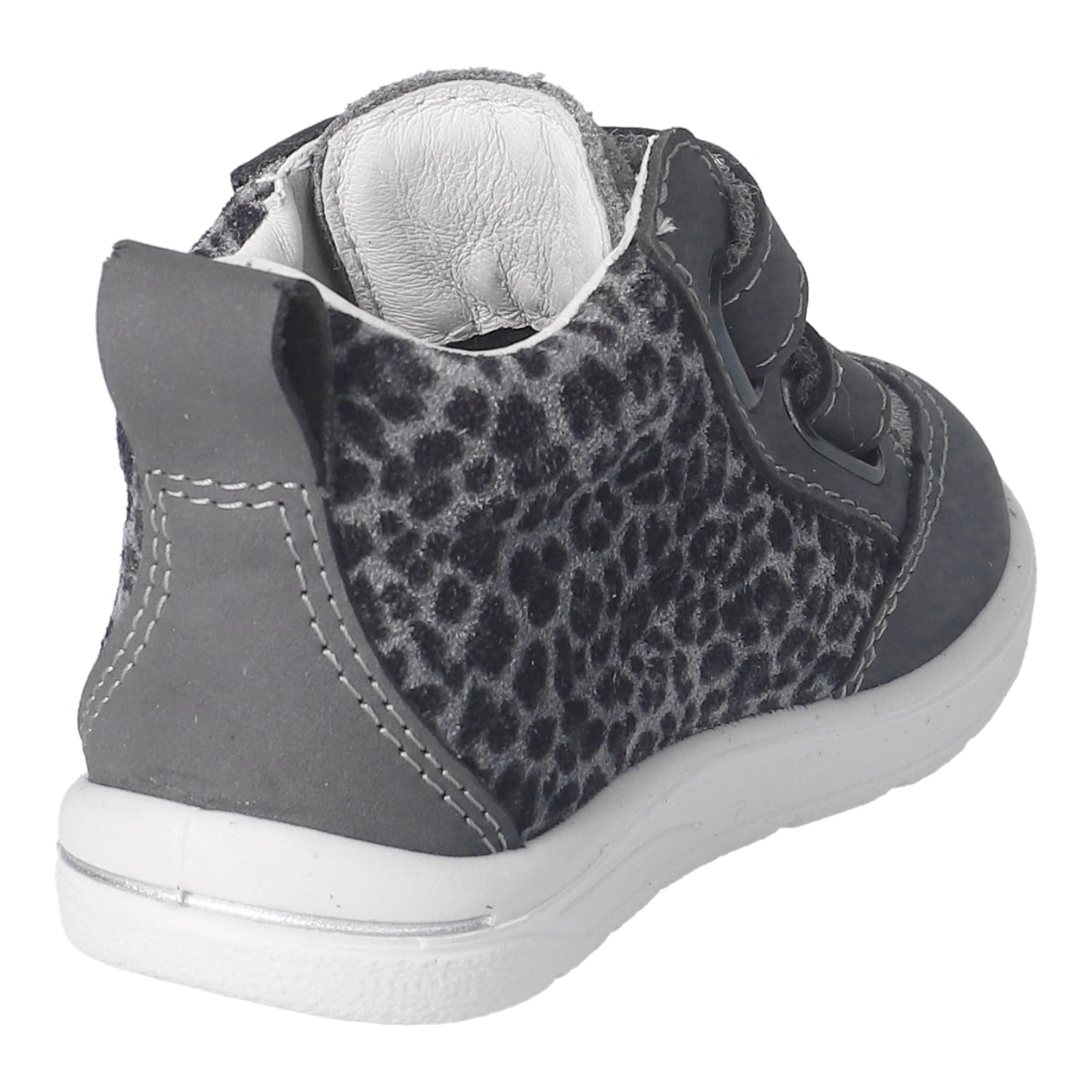 PEPINO by RICOSTA Sneaker »LIA, WMS: mittel«  Klettschuh, Babyschuh mit Kontrastbesatz, Größenschablone zum Download