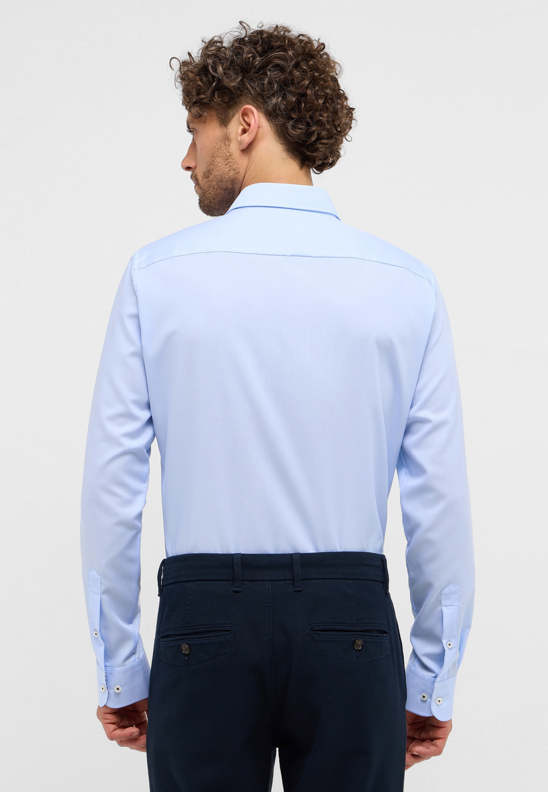 Eterna Langarmhemd »SLIM FIT« NON IRON (bügelfrei)