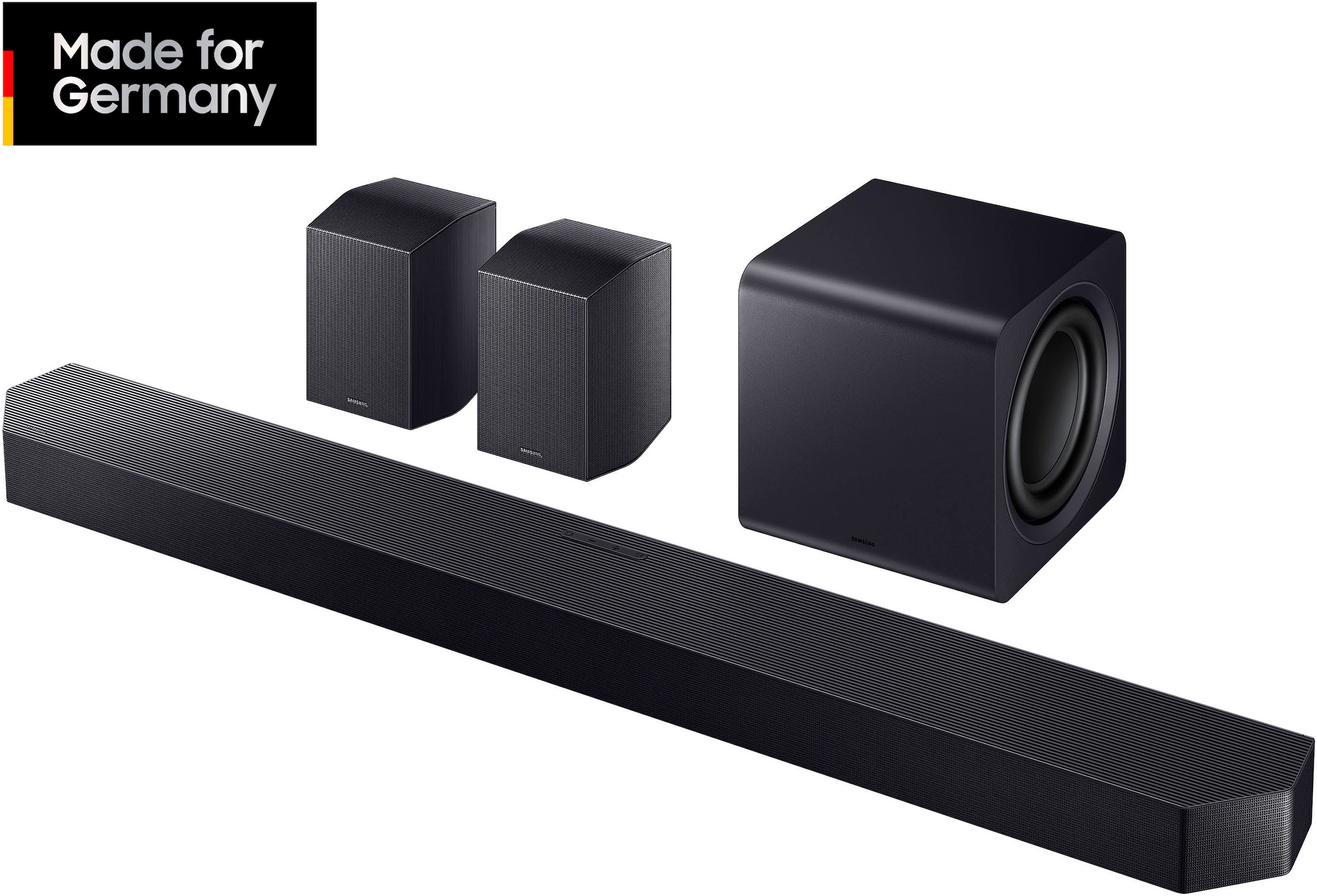 Samsung Q-series Q-Serie Soundbar HW-Q995GF 11.1.4-Kanal Subwoofer & Rücklautsprecher (2025)