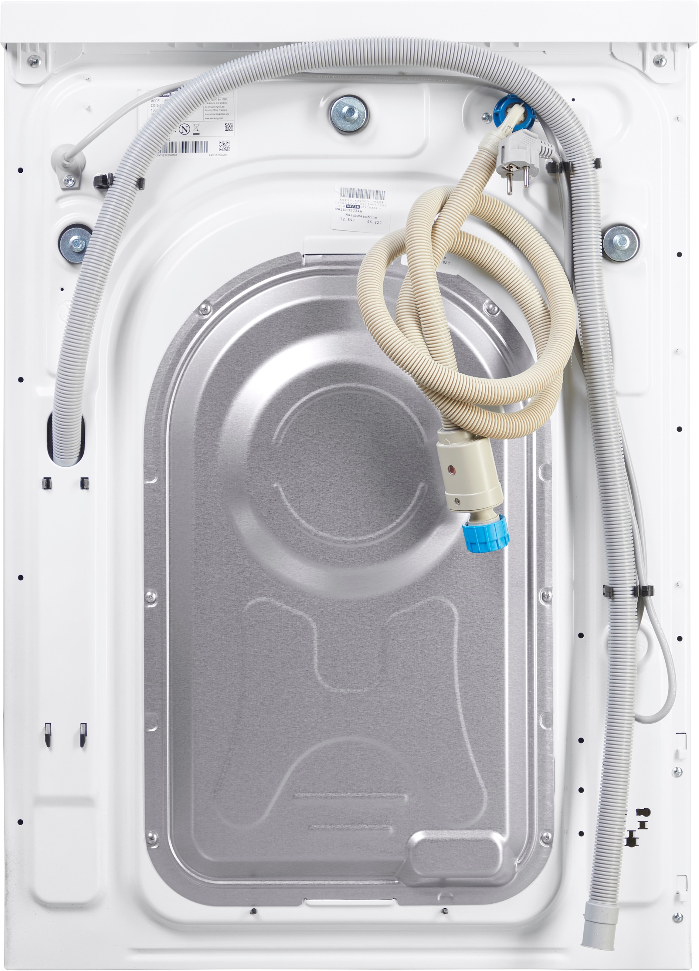 Samsung Waschmaschine WW5000F »WW1EFG5U34AEEG« 10 kg 1350 U/min AI Ecobubbleᵀᴹ - Effizient und schonend waschen