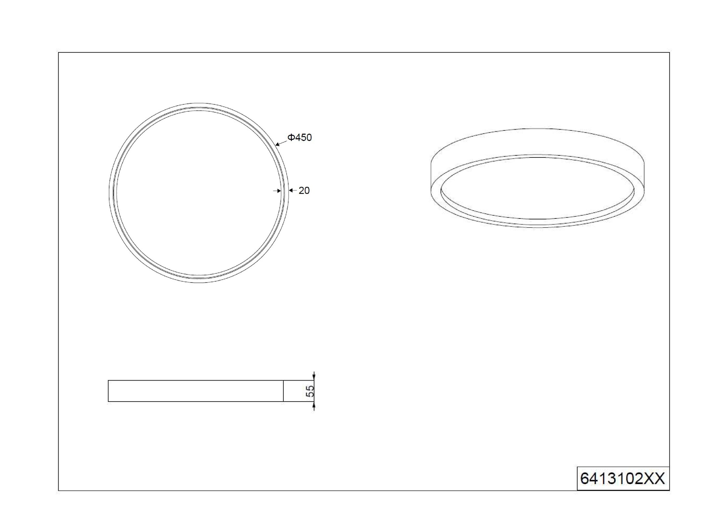 TRIO Leuchten LED Deckenleuchte »DOHA, Deckenlampe 29W 3260 Lumen Lichtfarbe einstellbar 2300-4000K«, 1 flammig, Leuchtmittel LED-Board | LED fest integriert, indirektes Licht getrennt schaltbar als Wandlampe und Deckenlampe mögl