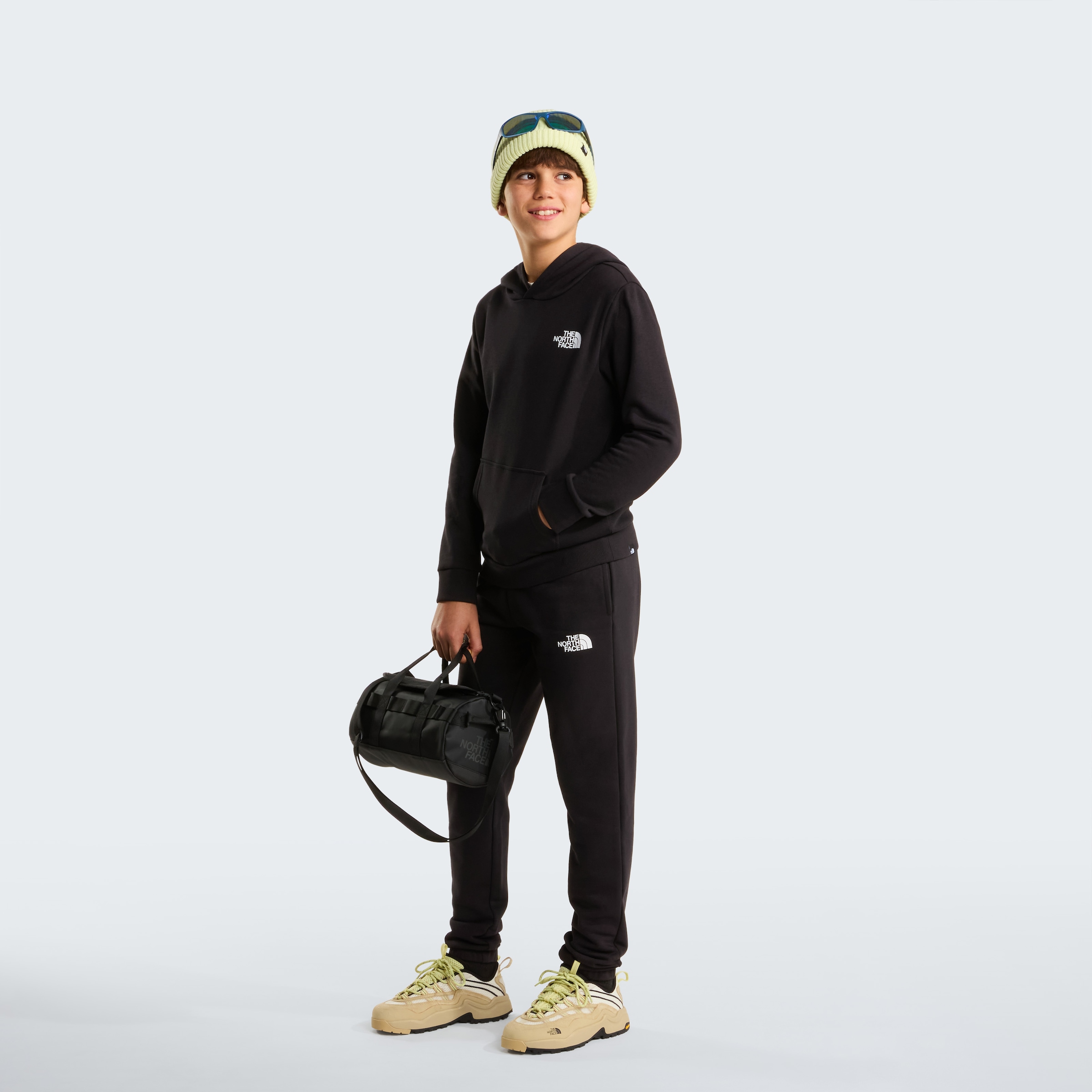 The North Face Kapuzensweatshirt »TEEN SIMPLE DOME LIGHT REG HOODIE«, für Jugendliche, sportlicher Stil, aus Baumwolle und Polyester
