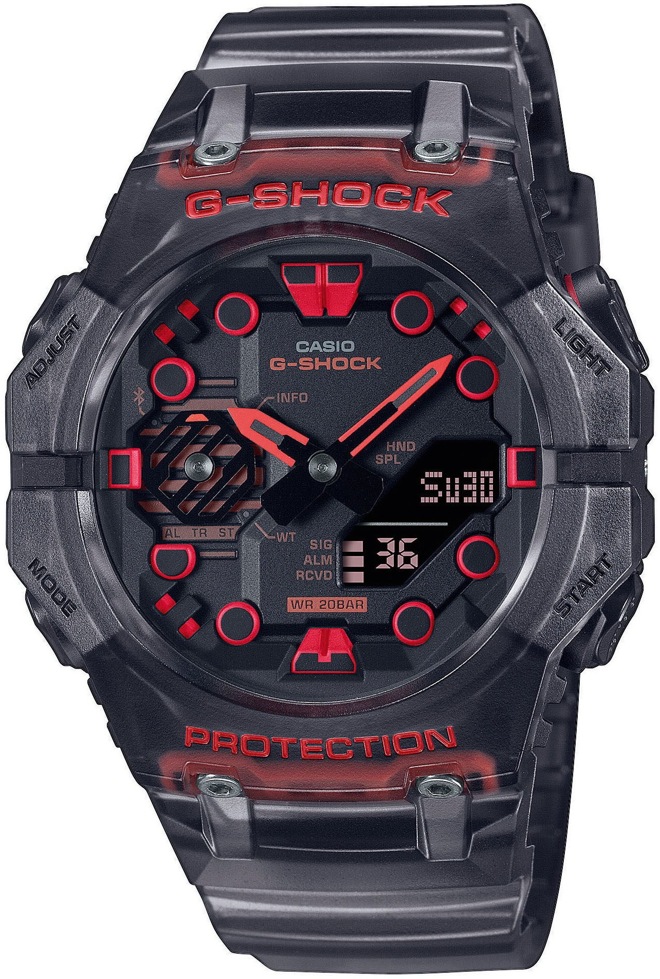 Smartwatch »GA-B001G-1AER«, (Armbanduhr, Herrenuhr, Bluetooth, Stoppfunktion, Weltzeit)