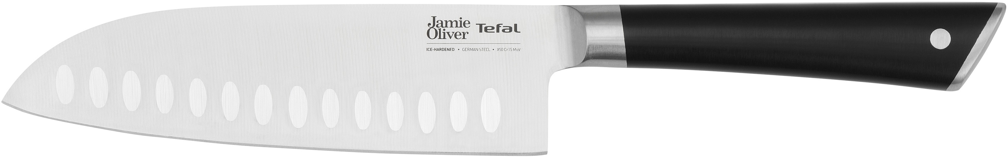 Tefal Santokumesser "Jamie Oliver K26715" hohe Leistung, unverwechselbares Design, widerstandsfähig/langlebig
