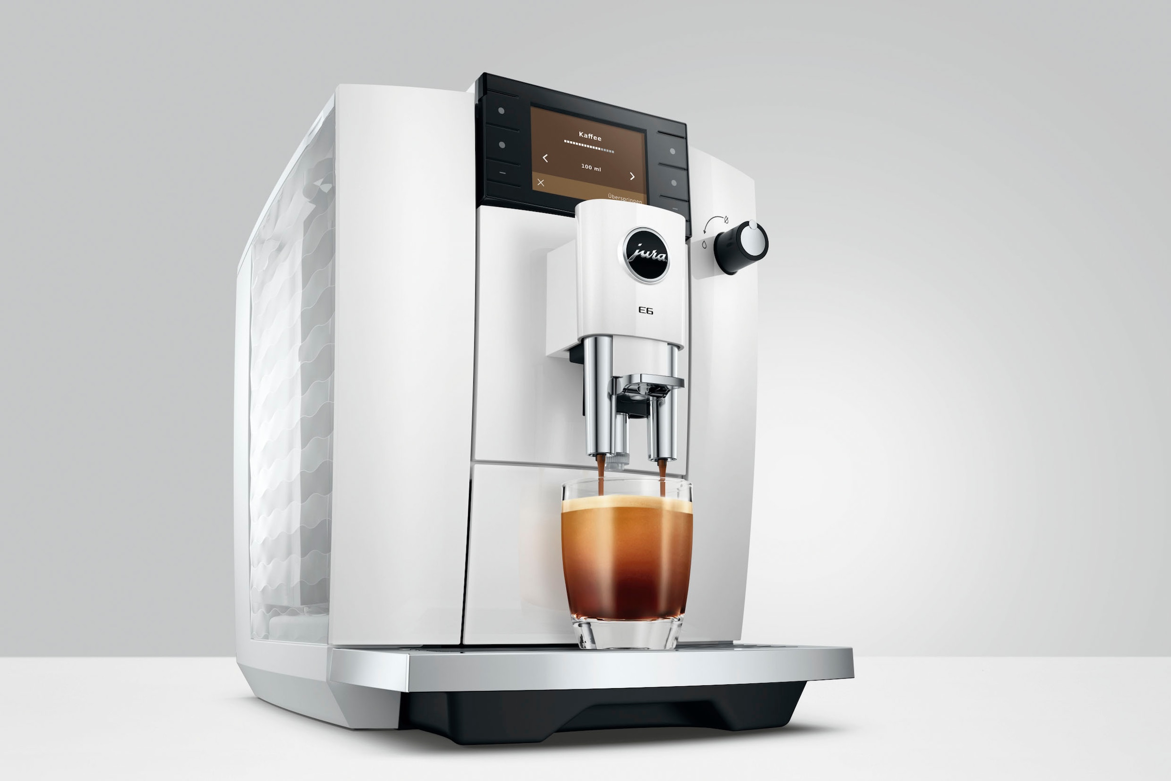 JURA Kaffeevollautomat »E6 Piano White (ED)«