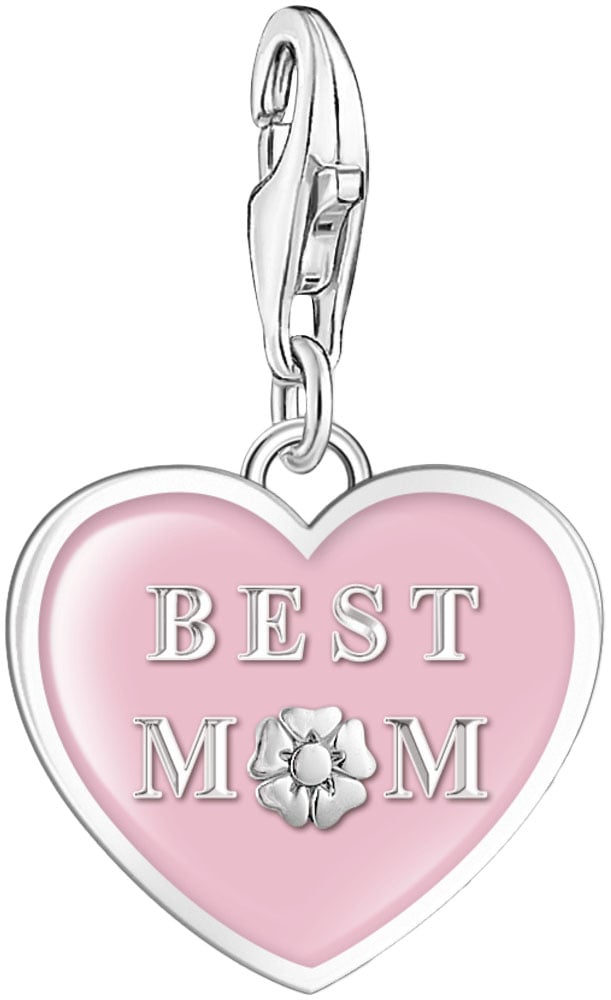 Charm Herz »mit Best Mom Silber, 2021-007-9«