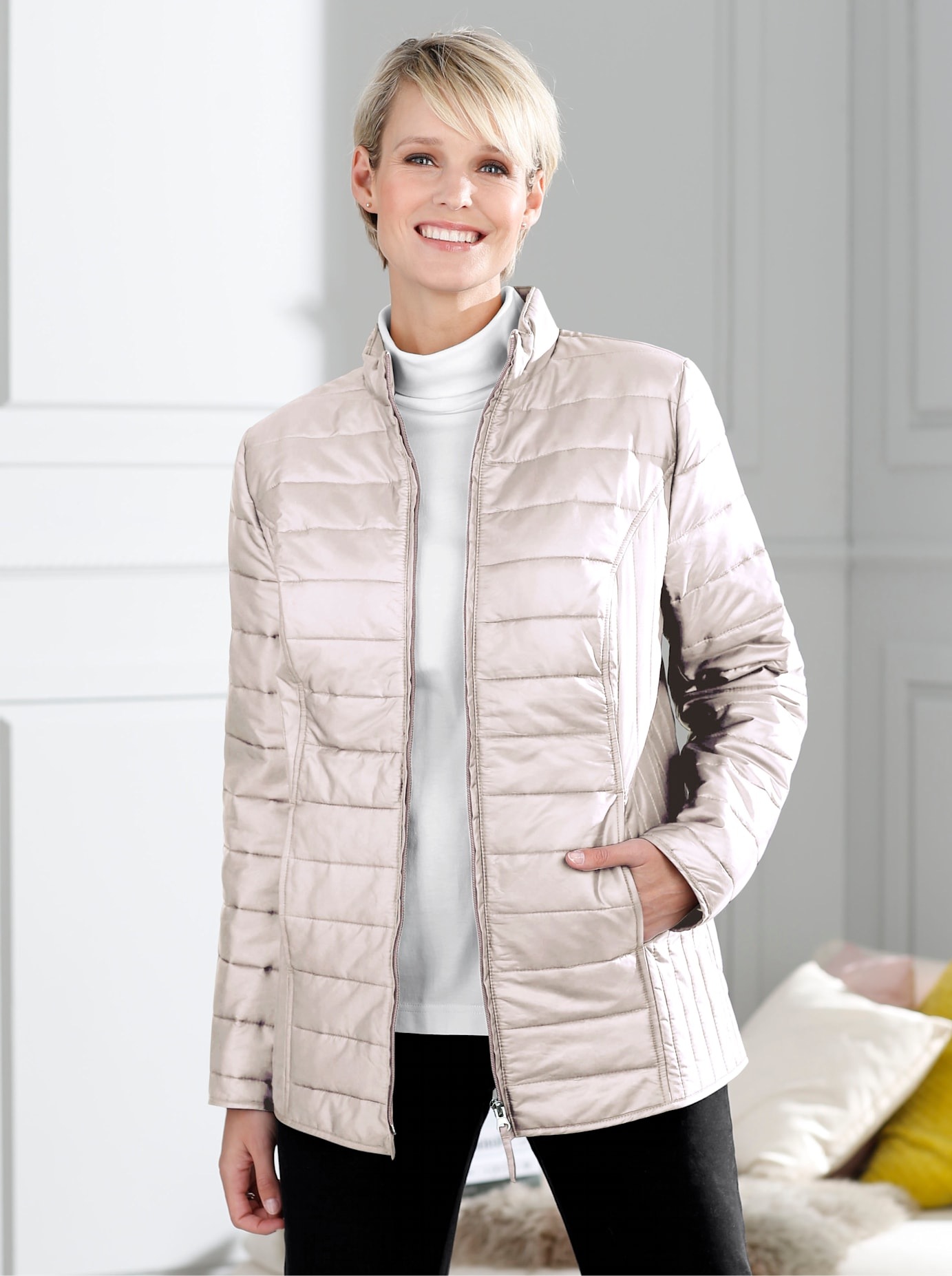 Classic Basics Steppjacke ohne Kapuze