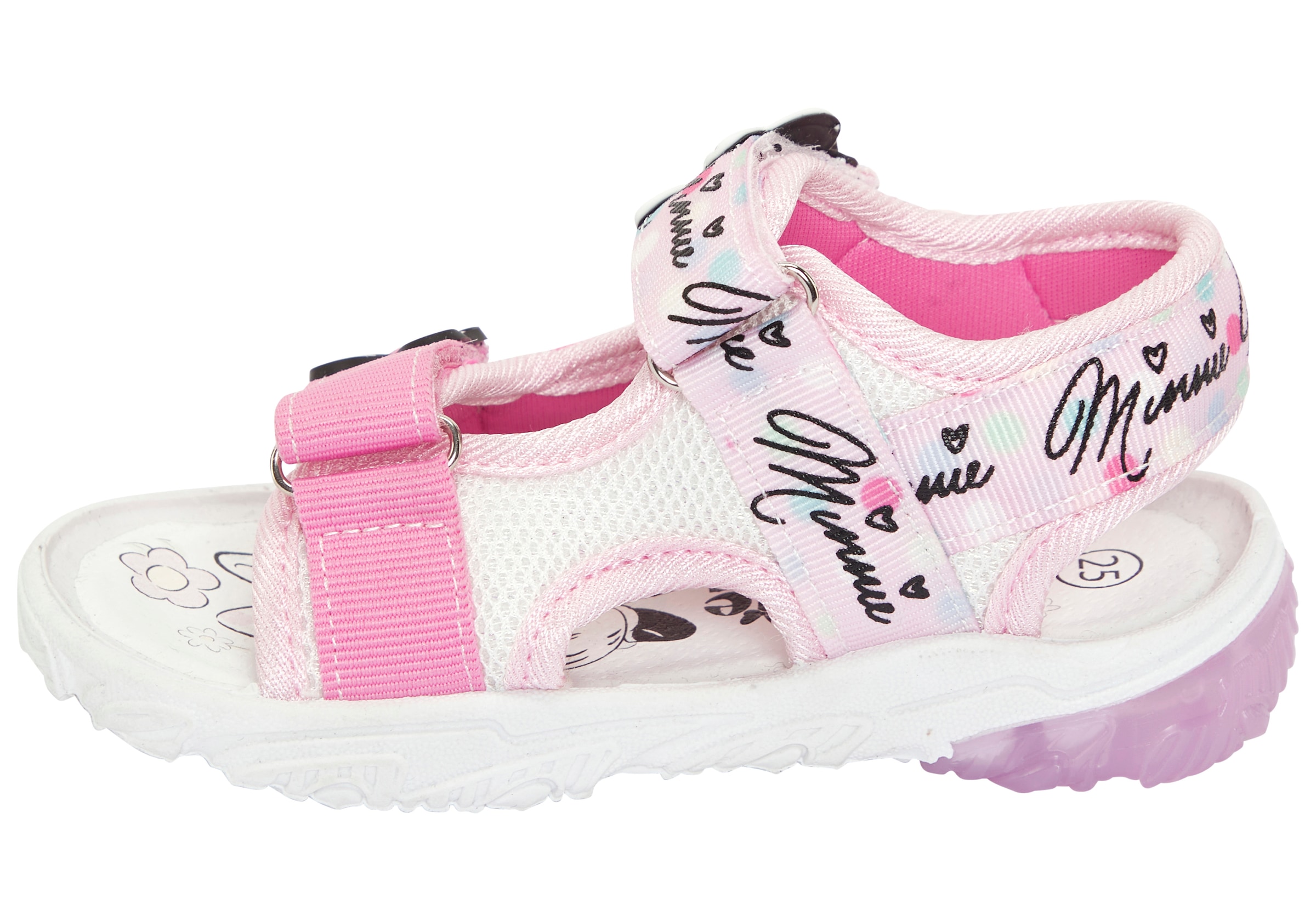Disney Sandale »MINNIE«  mit cooler Blinkfunktion
