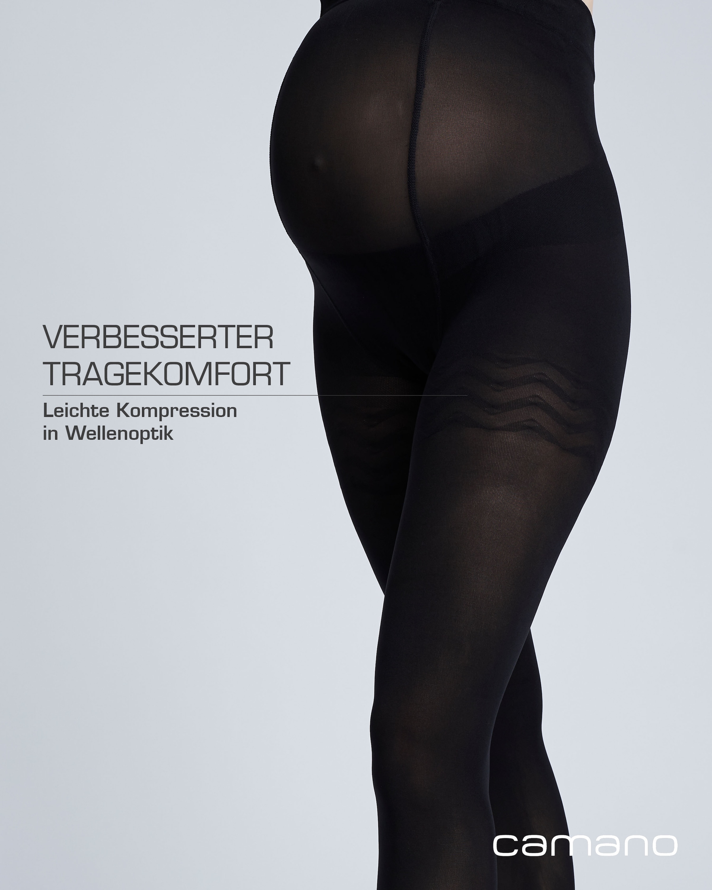 Camano Feinstrumpfhose »fine functional«, mit hohem Polyamid-Anteil speziell für Schwangere