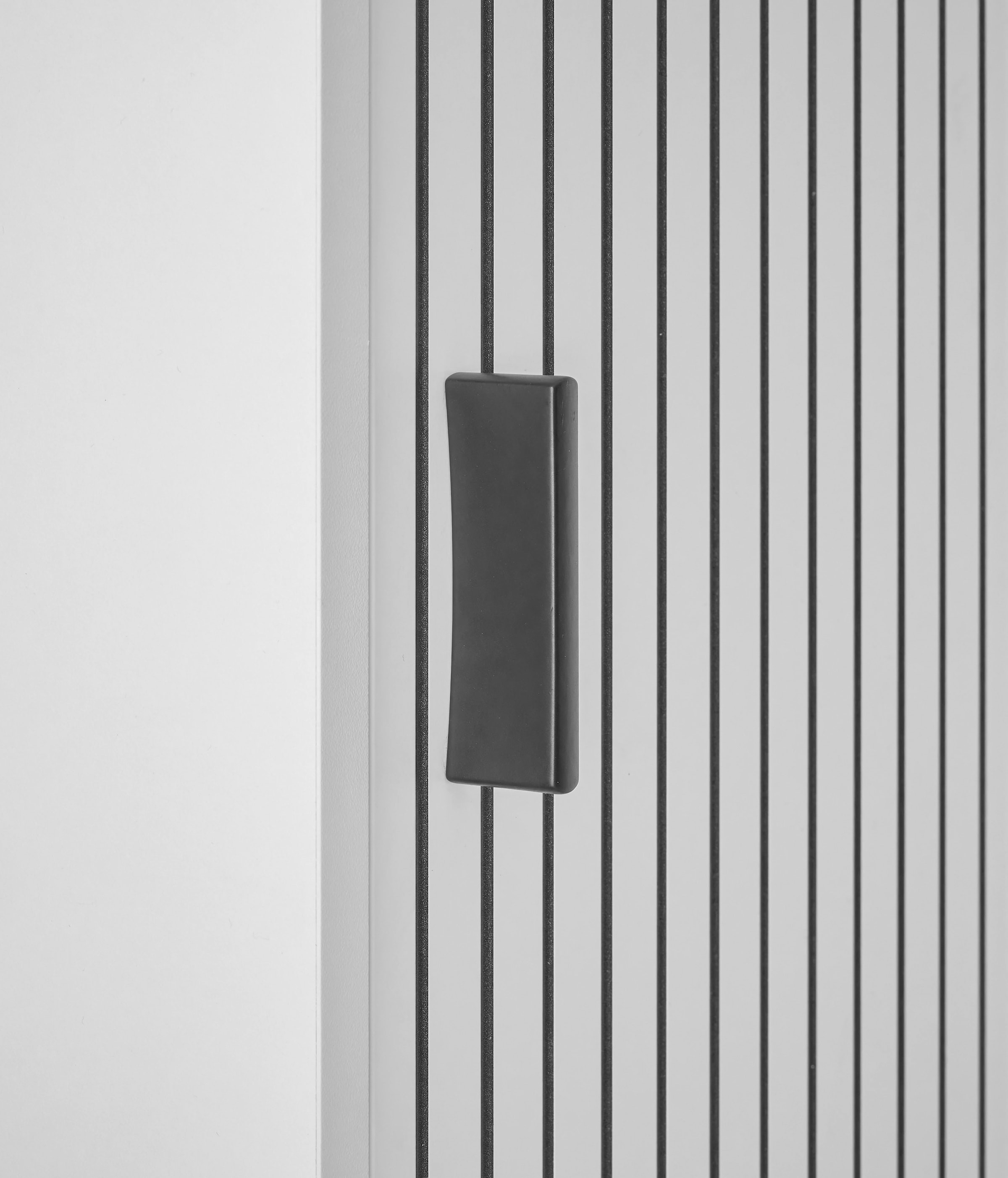 INOSIGN Mehrzweckschrank »Hudson«, in moderner Trendfarbe, Griffe aus Metall (Schwarz), Höhe 120 cm