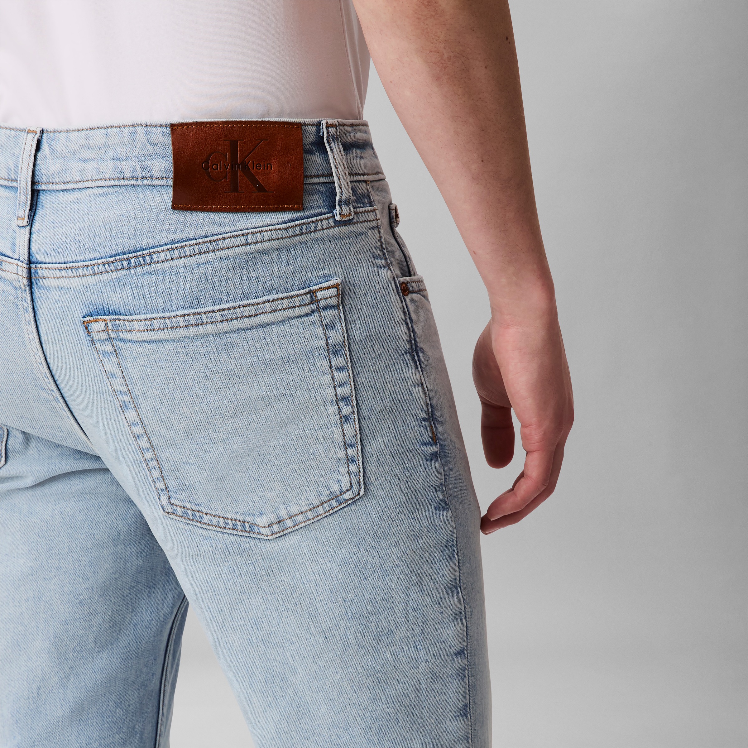 Calvin Klein Jeans Slim-fit-Jeans »SLIM JEAN REGEN«, Mit Gürtelschlaufen